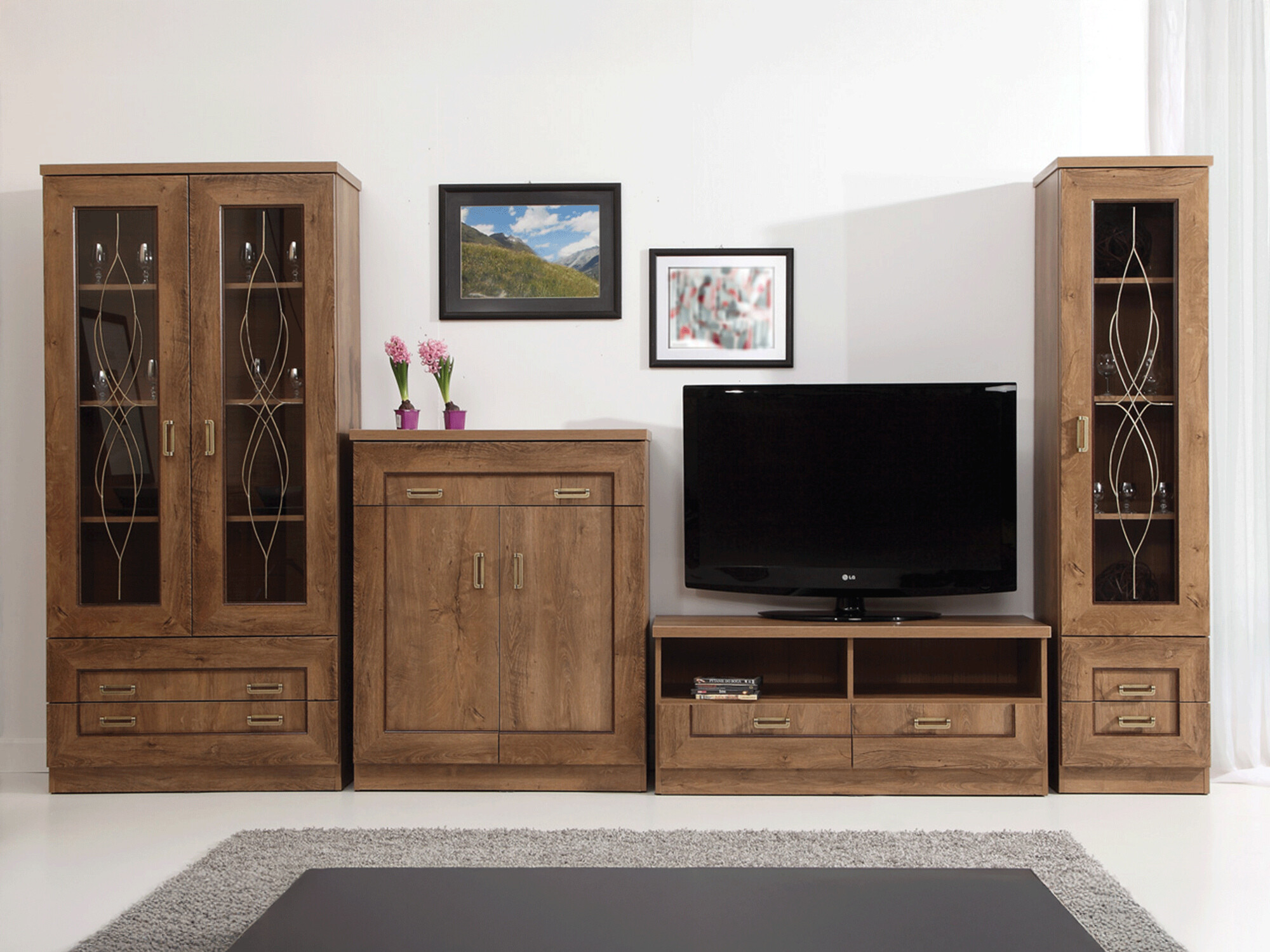 Set de living Lircava 119 (Stejar lefkas)