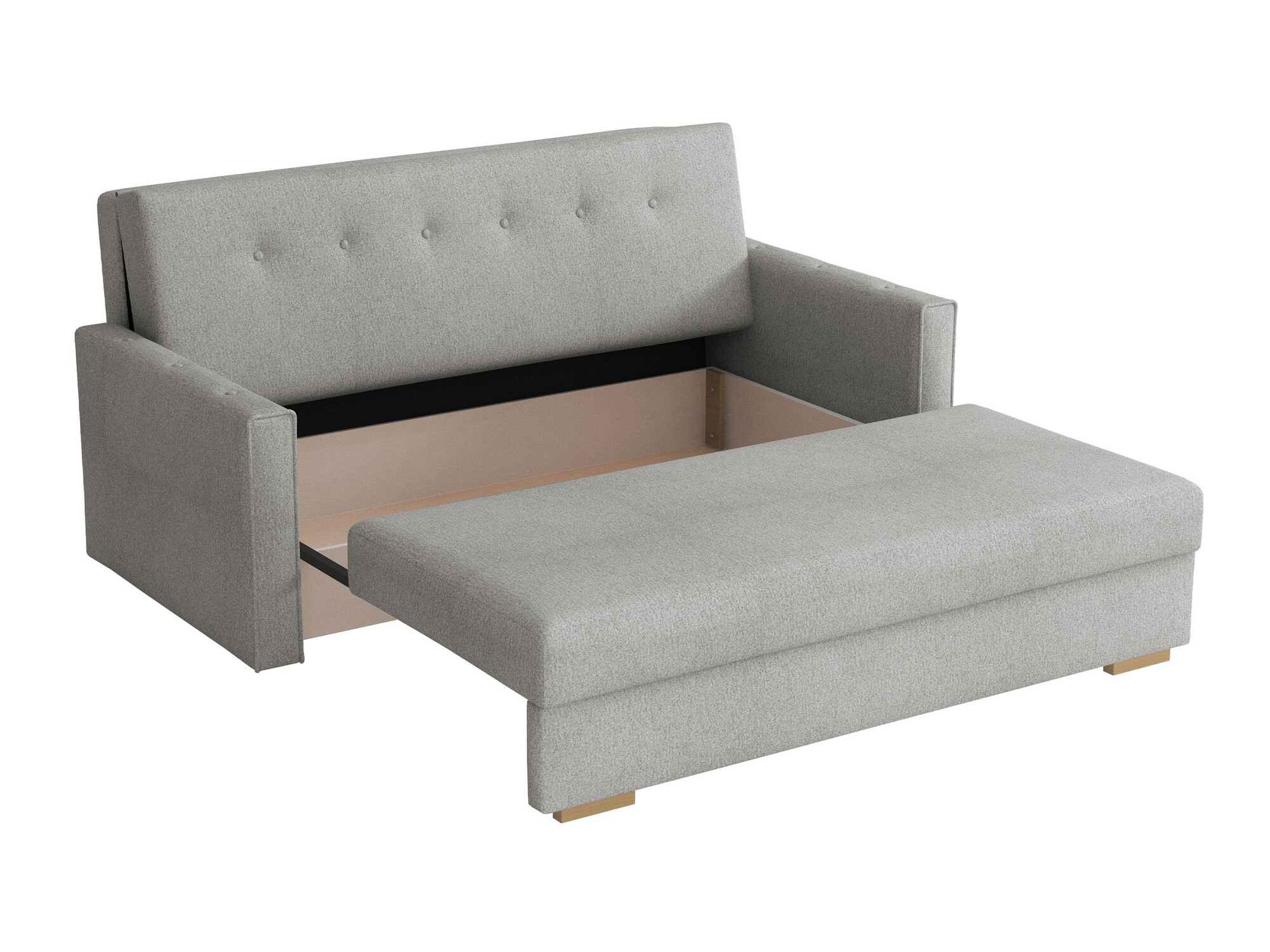 Canapea extensibilă Caelrin IV (Coral 80)