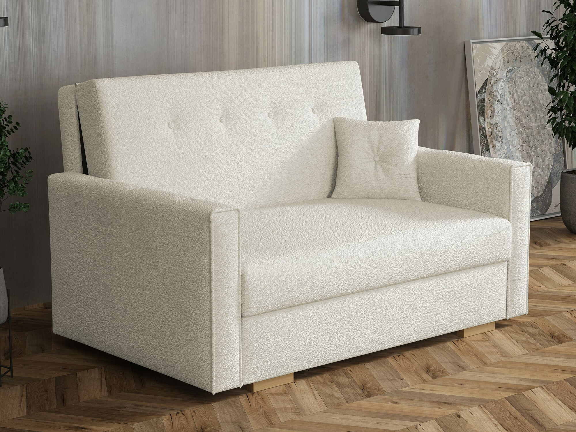 Canapea extensibilă Caelrin II (Coral 65)