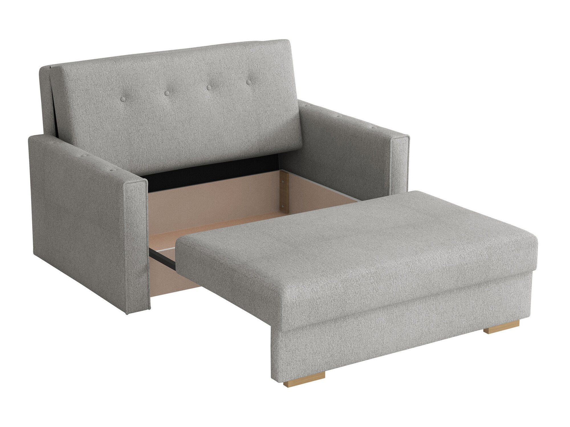 Canapea extensibilă Caelrin II (Coral 65)