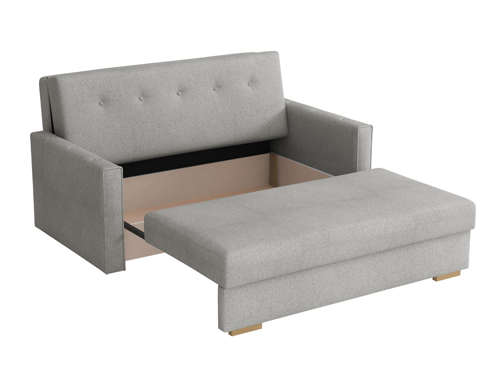 Canapea extensibilă Caelrin III (Coral 75)