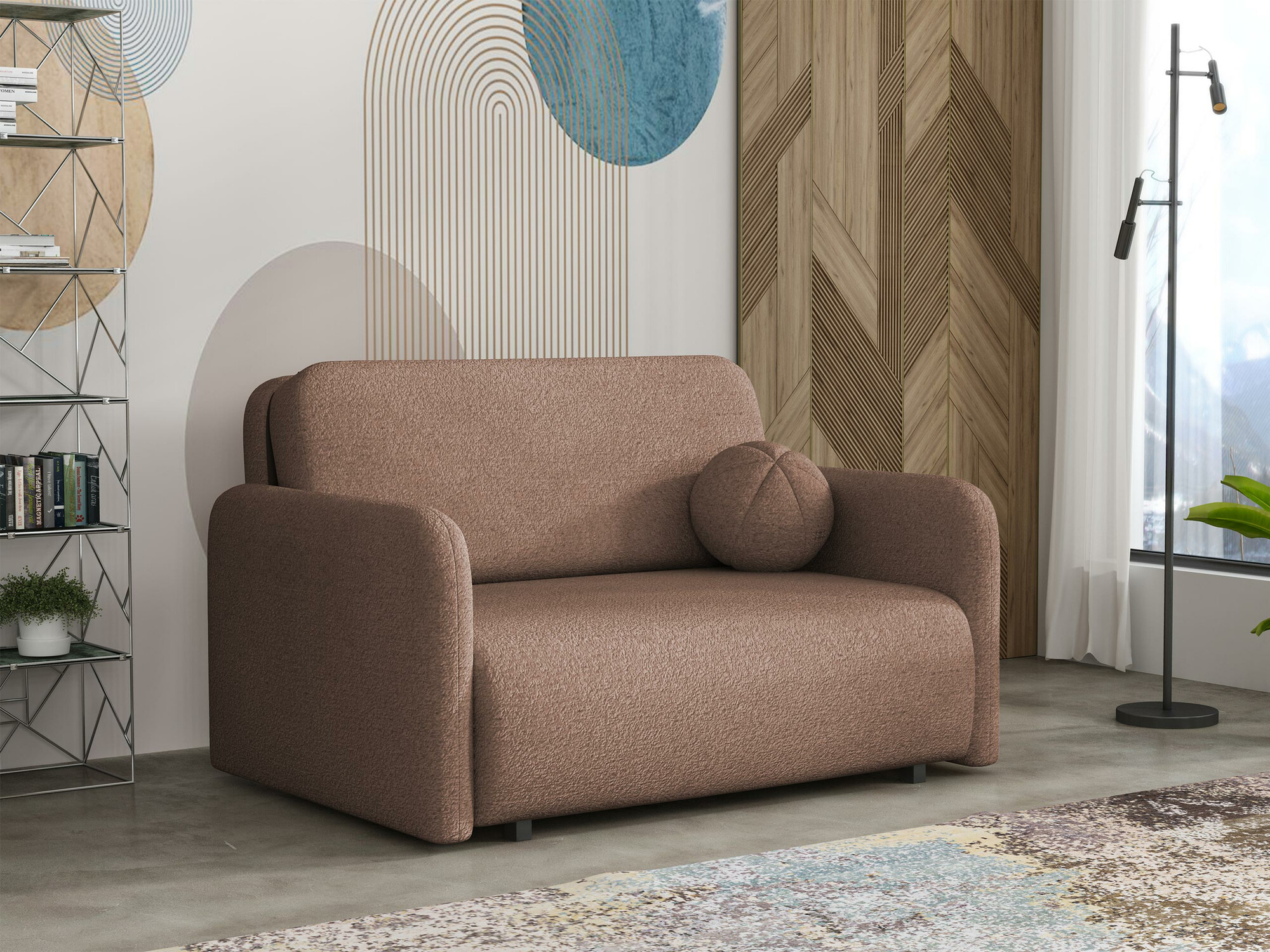 Canapea extensibilă Poetal II (Coral 45)