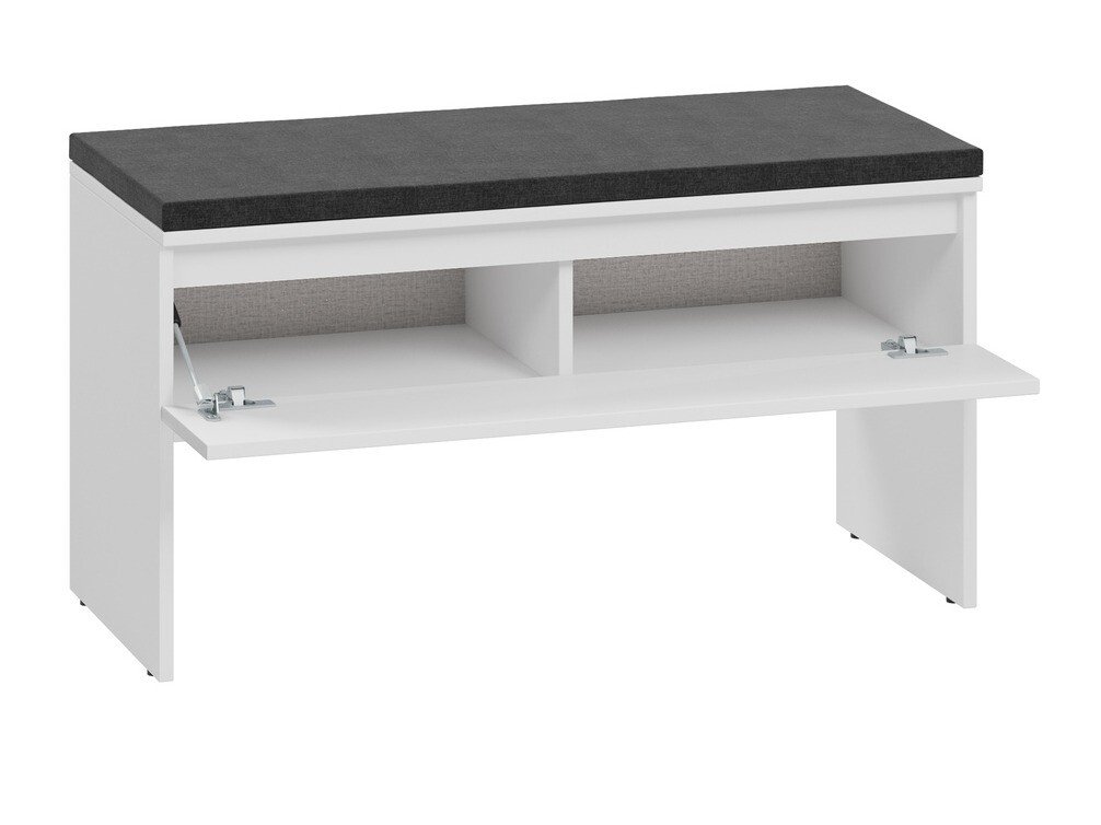 Dulap pantofi Lorcama 100 (Alb)