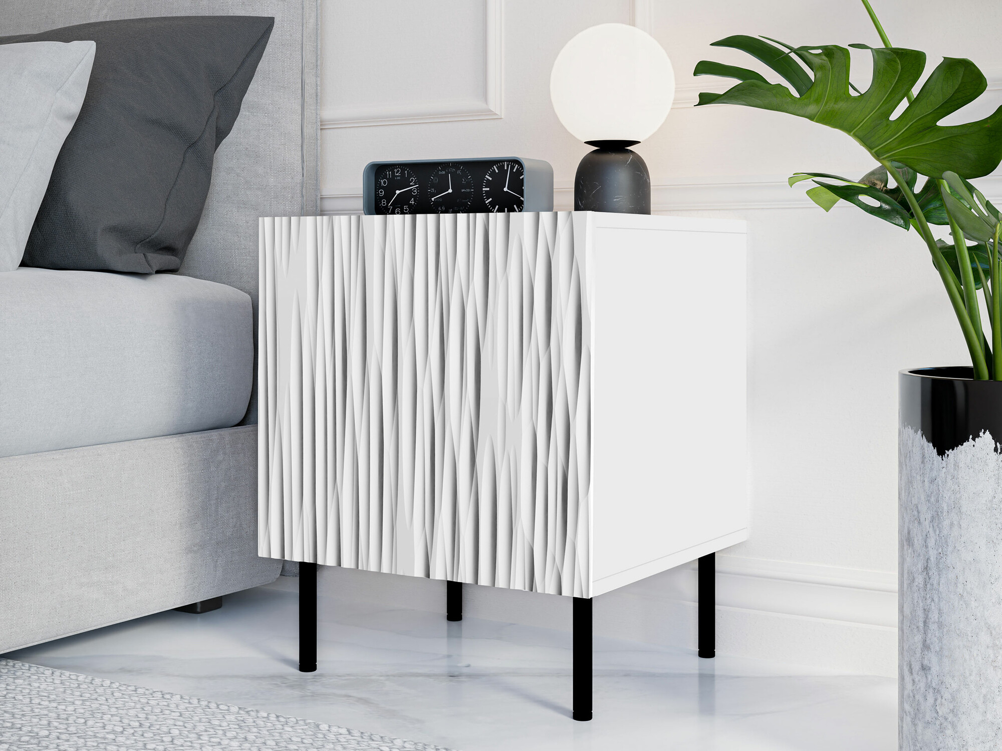 Set noptiere Lorelbo 102 (Alb + Negru)