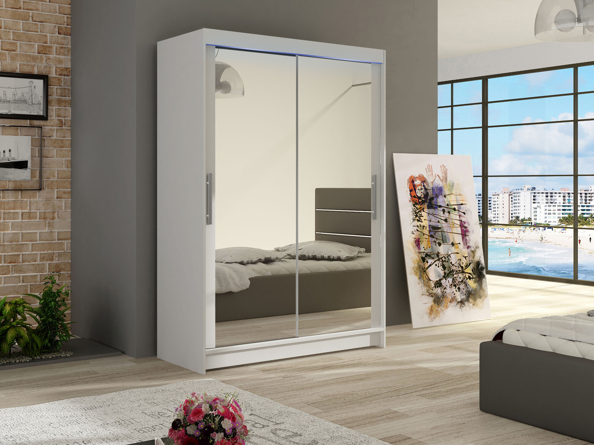 Dulap Closico Pacron VII (Alb)