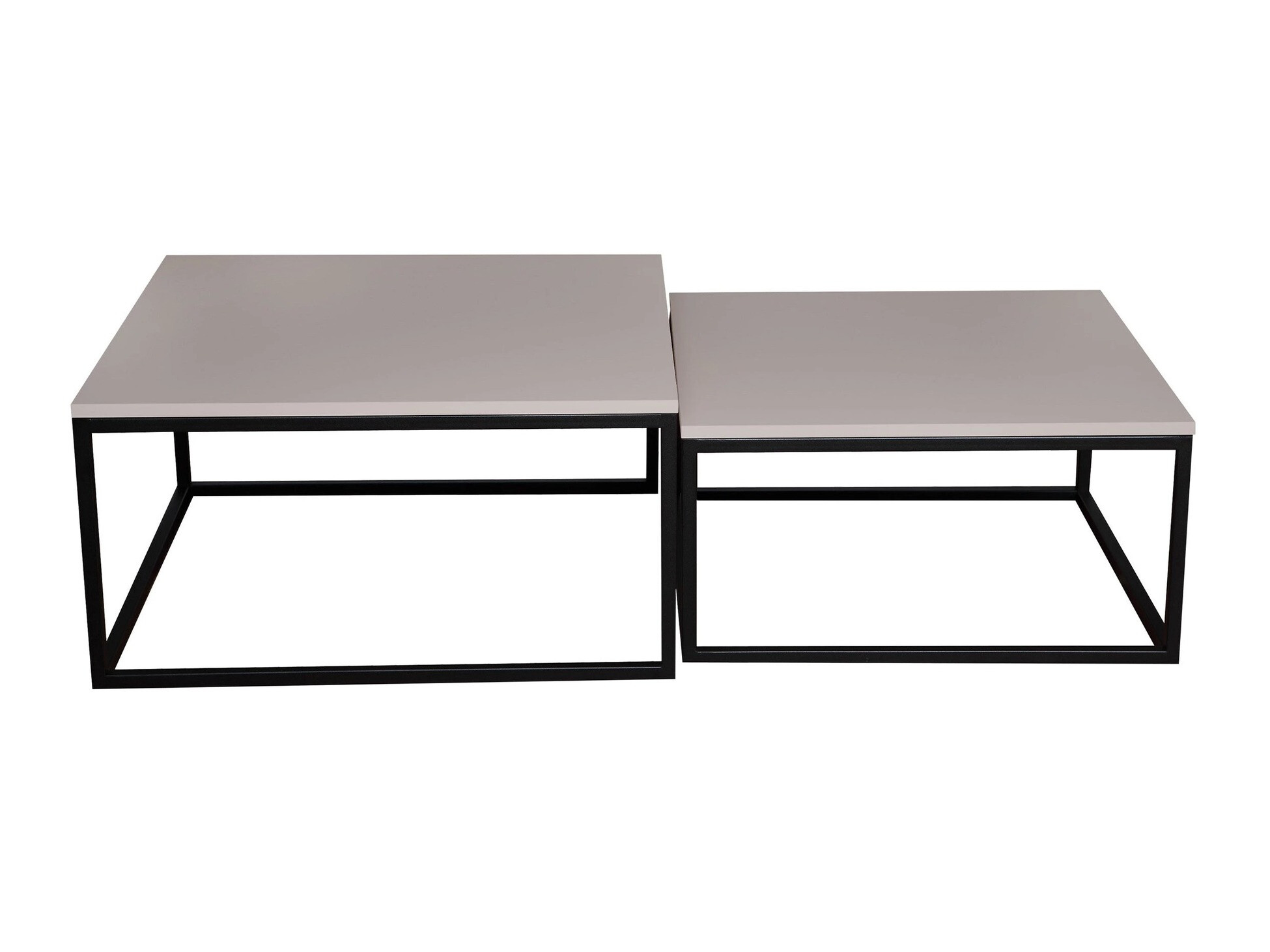 Set de măsuțe de cafea Oswego 101 (Cașmir + Negru)