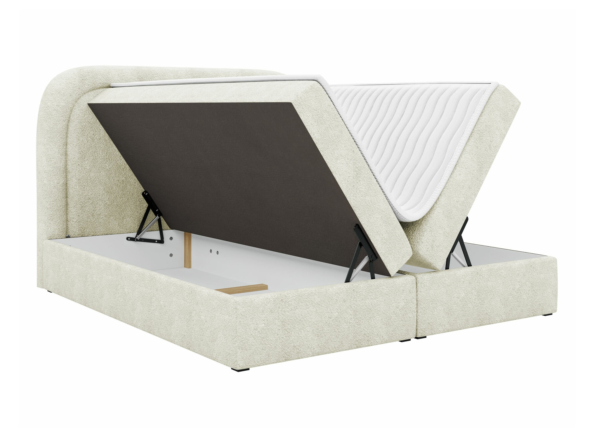 Pat boxspring Color (Coral 75)