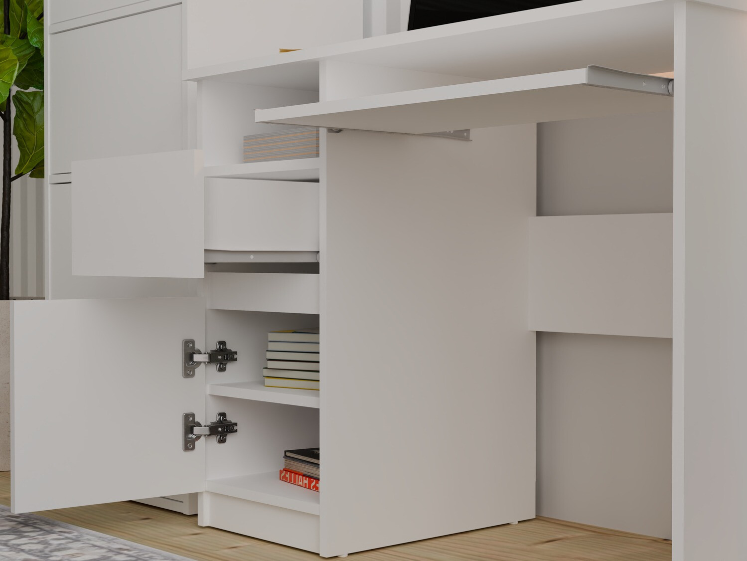 Birou Mandeville 269 (Alb)