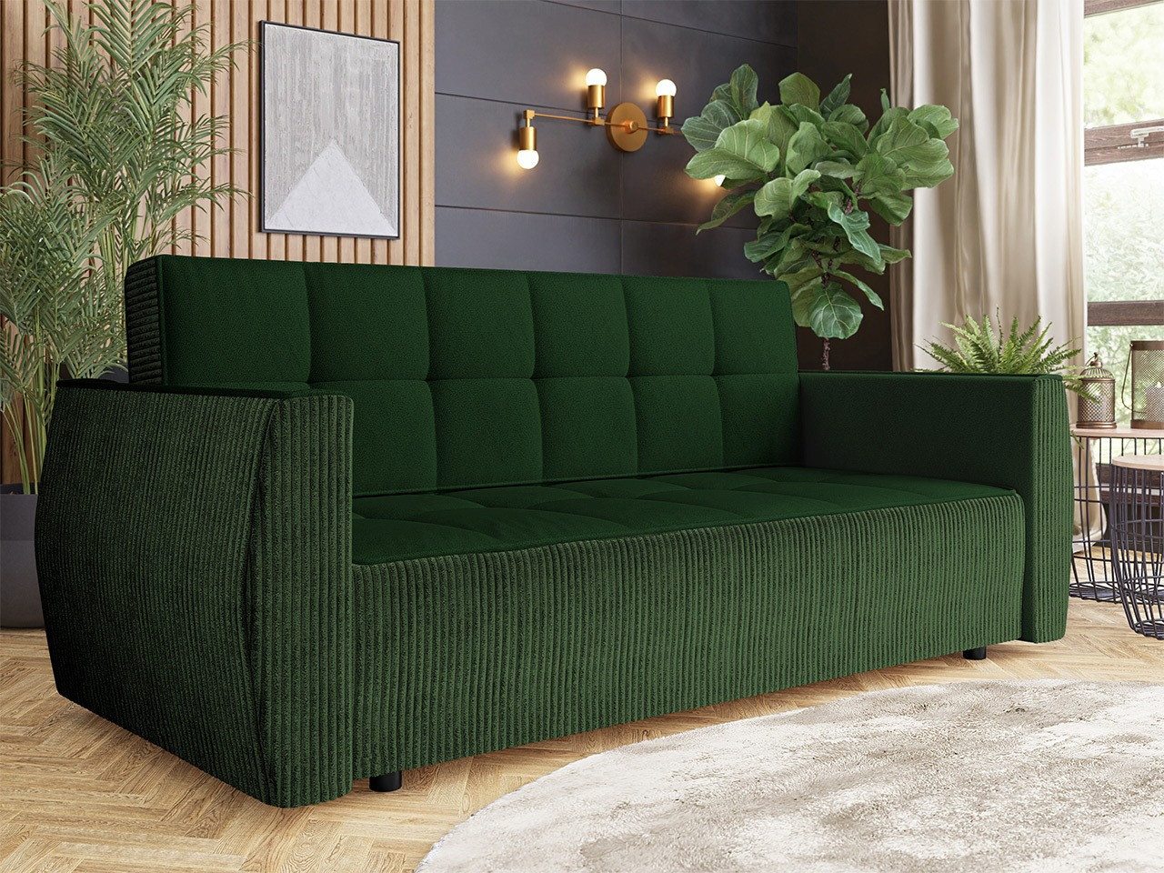 Canapea extensibilă Edinburg 107 (Poso 14 + Kronos 14)