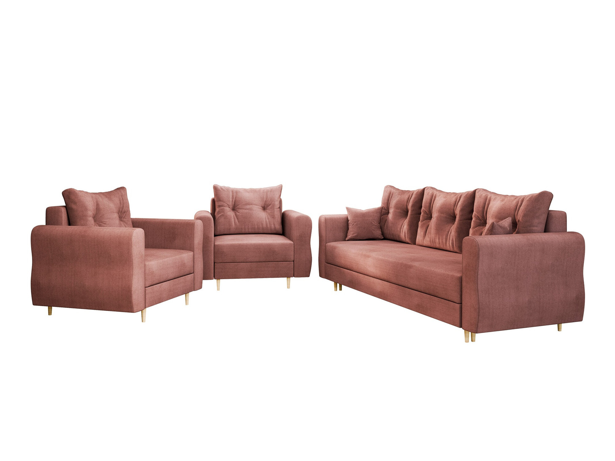 Set mobilier tapițat Veldala 106 (Manila 29)