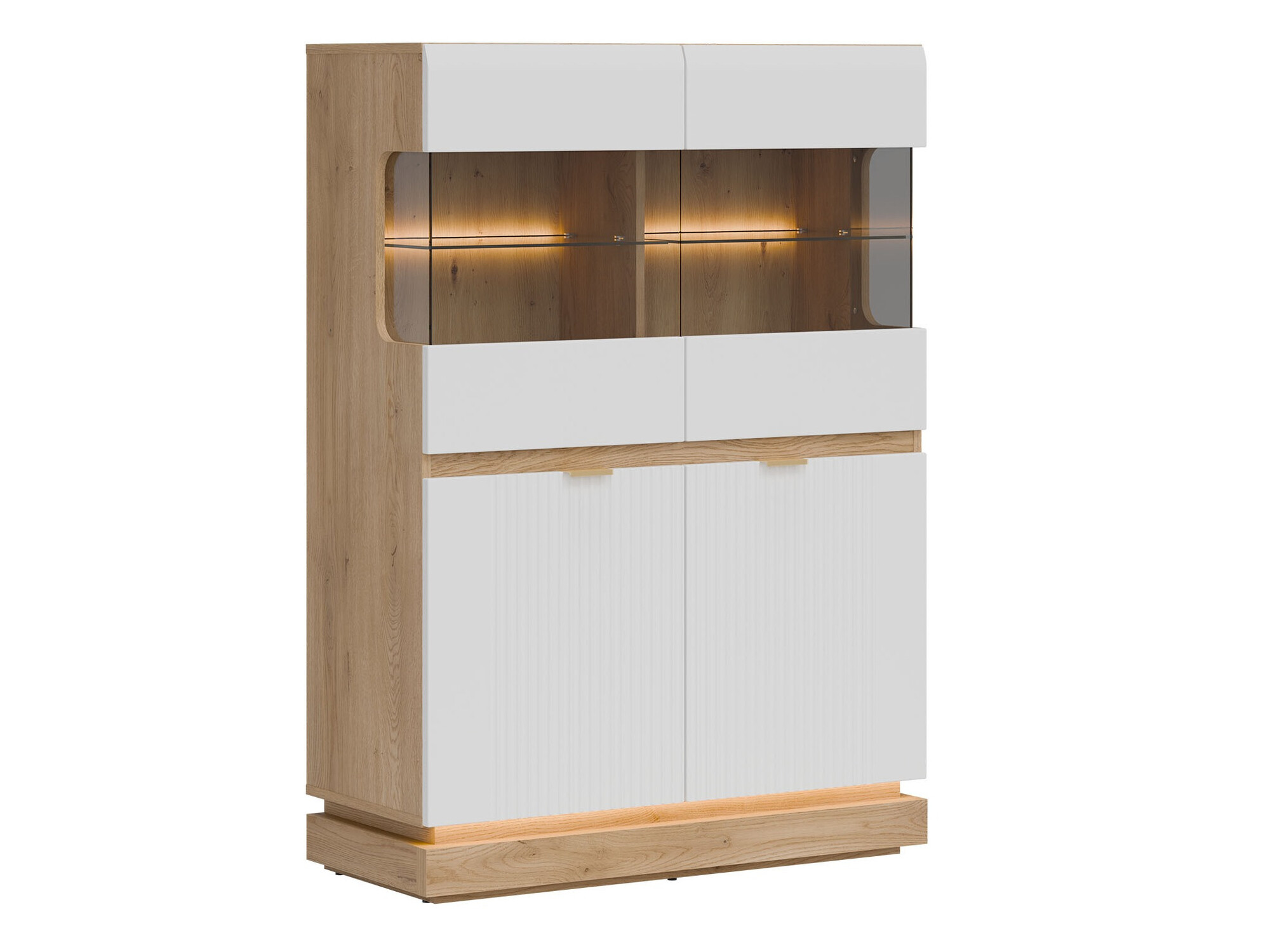 Bufet Teselbu 105 (Alb + Stejar)