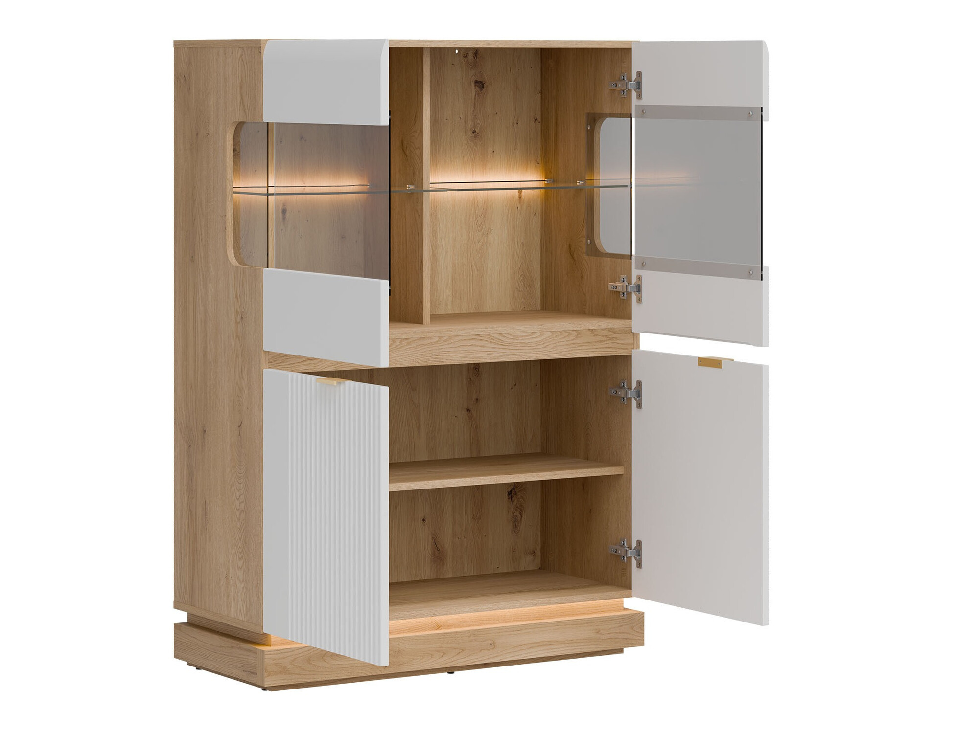 Bufet Teselbu 105 (Alb + Stejar)