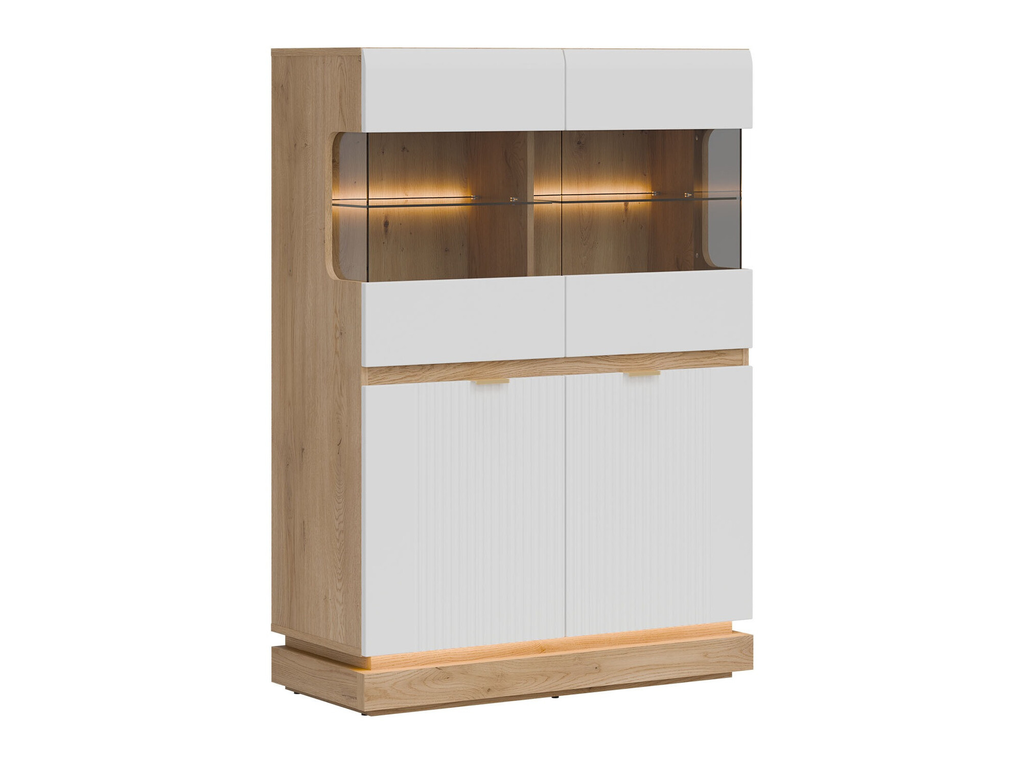 Bufet Teselbu 105 (Alb + Stejar)