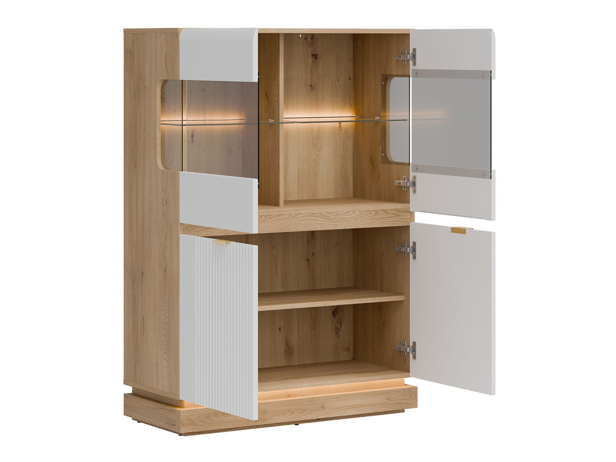 Bufet Teselbu 105 (Alb + Stejar)