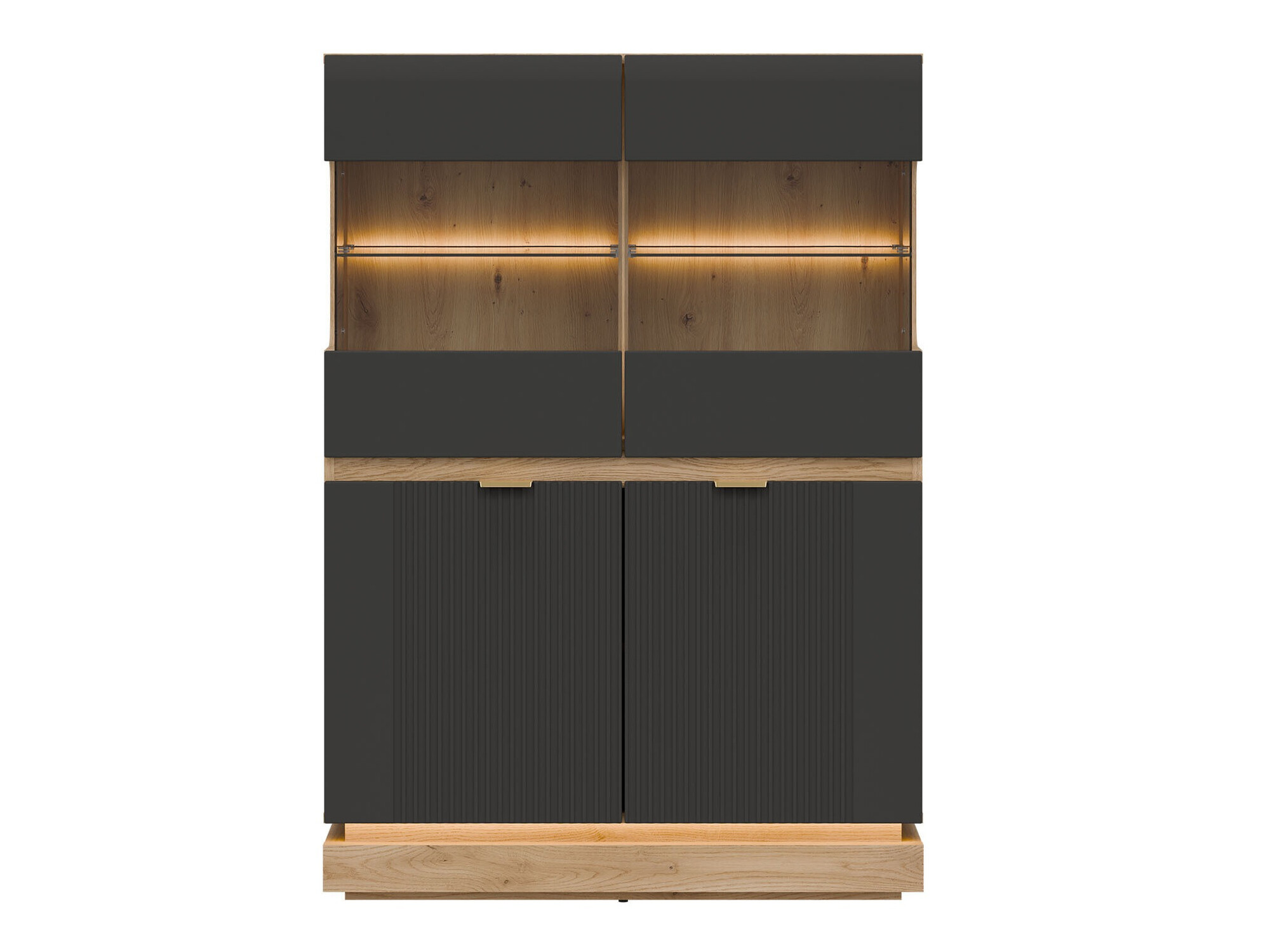 Bufet Teselbu 105 (Antracit + Stejar)