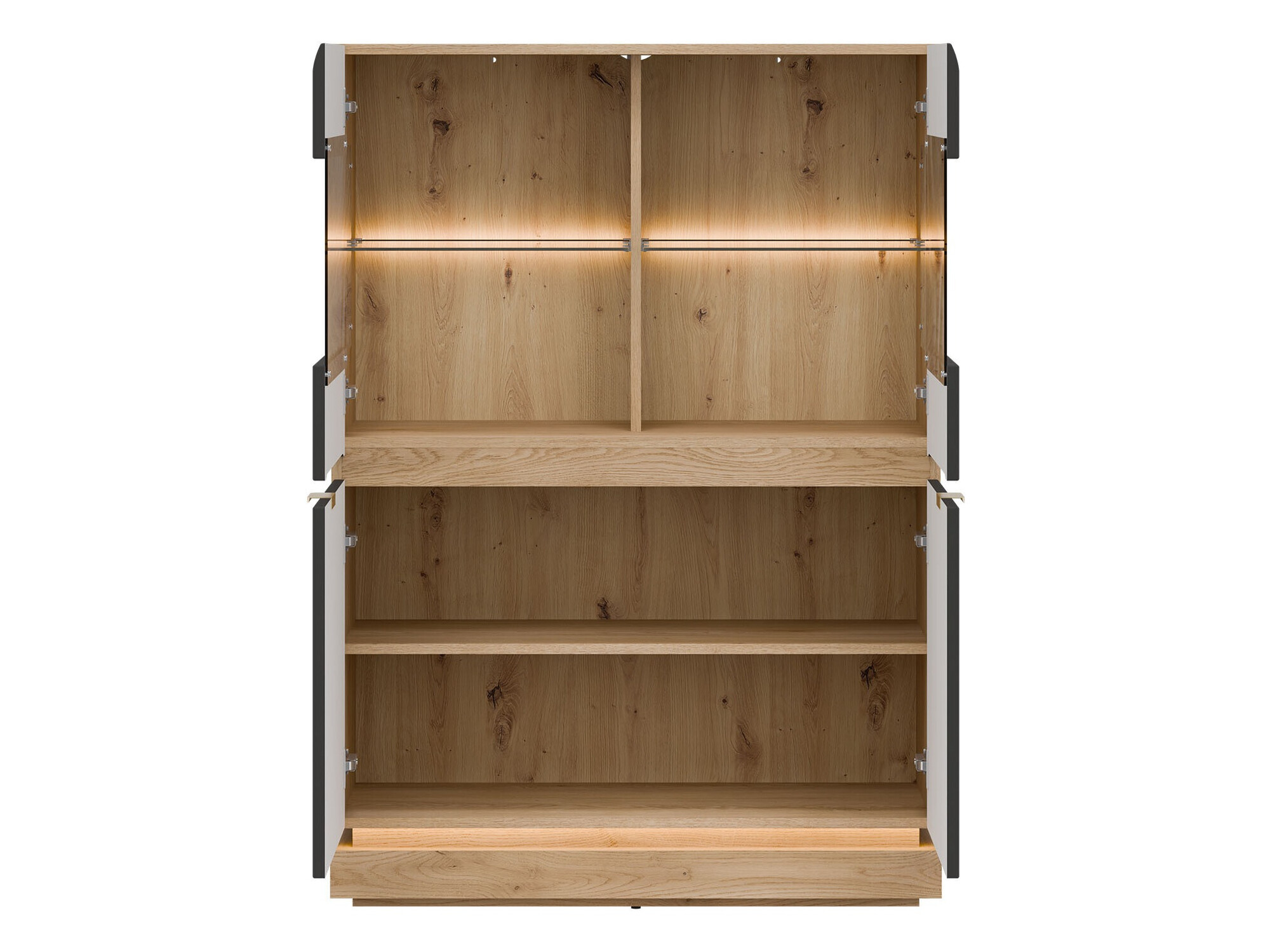 Bufet Teselbu 105 (Antracit + Stejar)