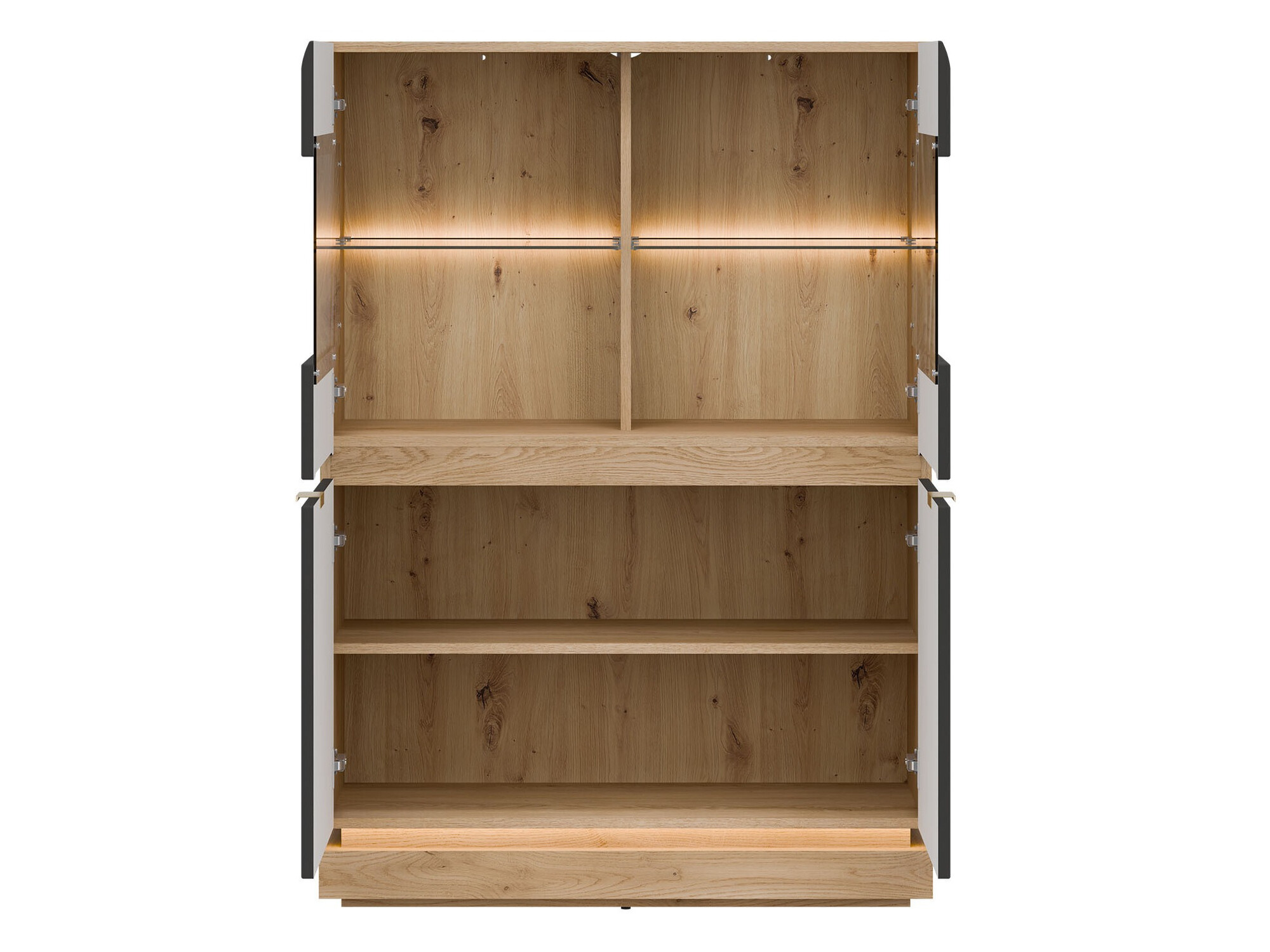 Bufet Teselbu 105 (Antracit + Stejar)