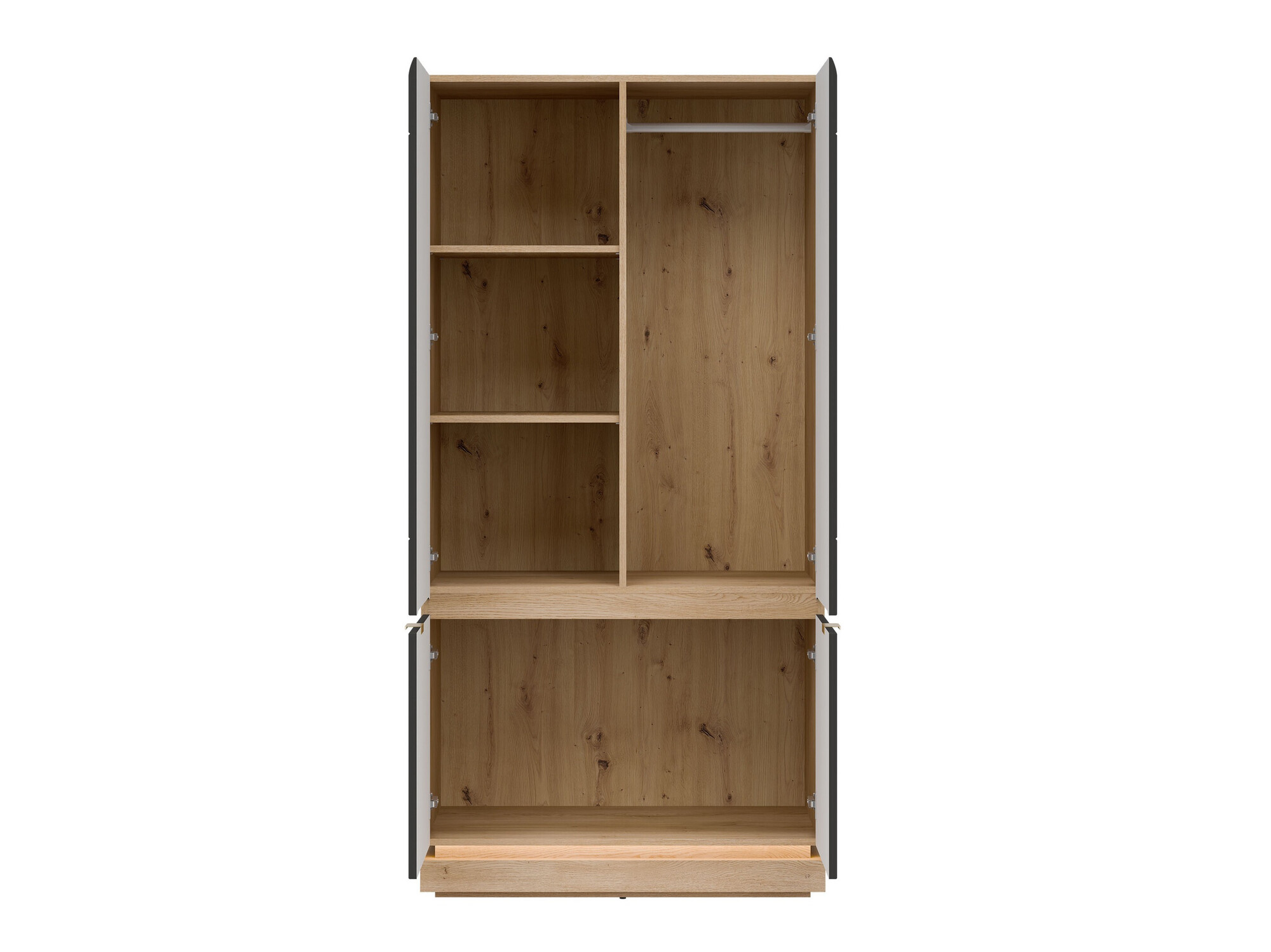 Dulap Teselbu 113 (Antracit + Stejar)