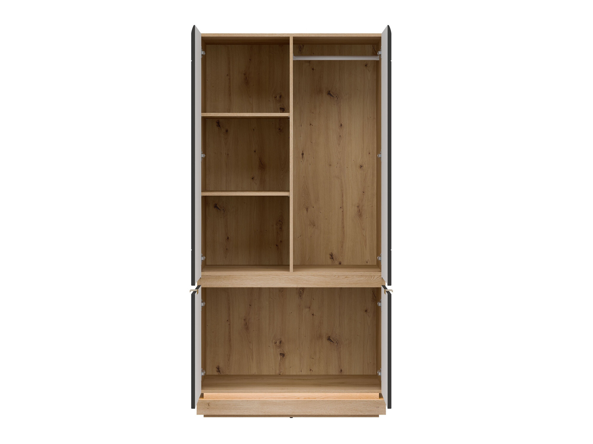 Dulap Teselbu 113 (Antracit + Stejar)