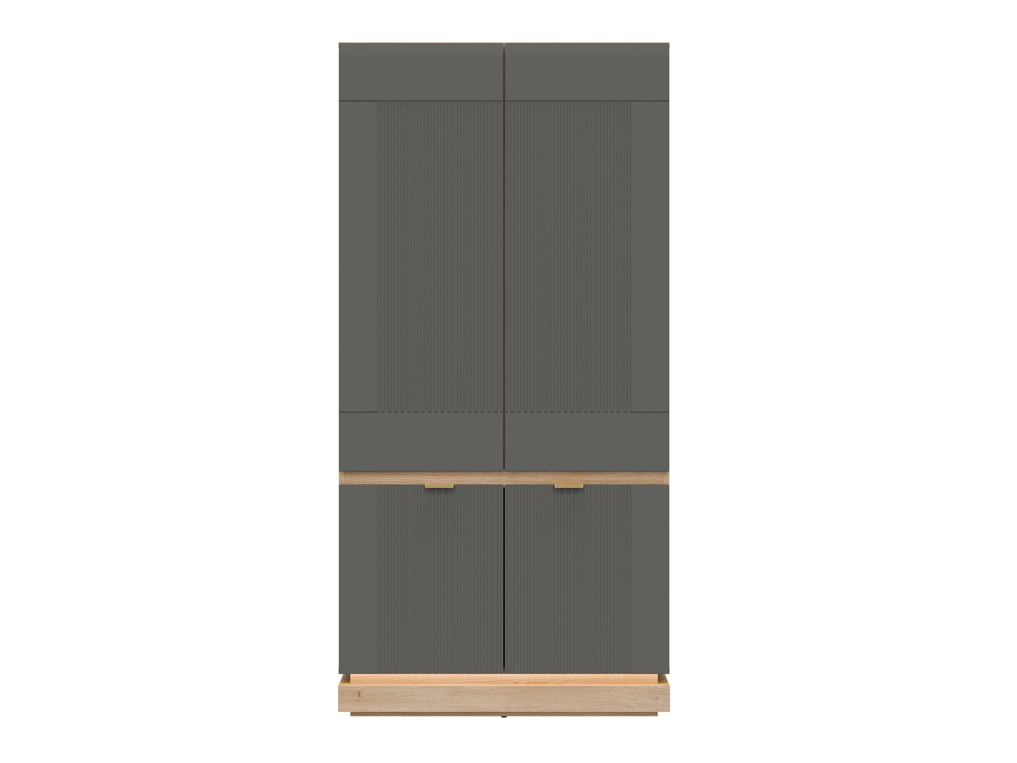 Dulap Teselbu 113 (Gri + Stejar)