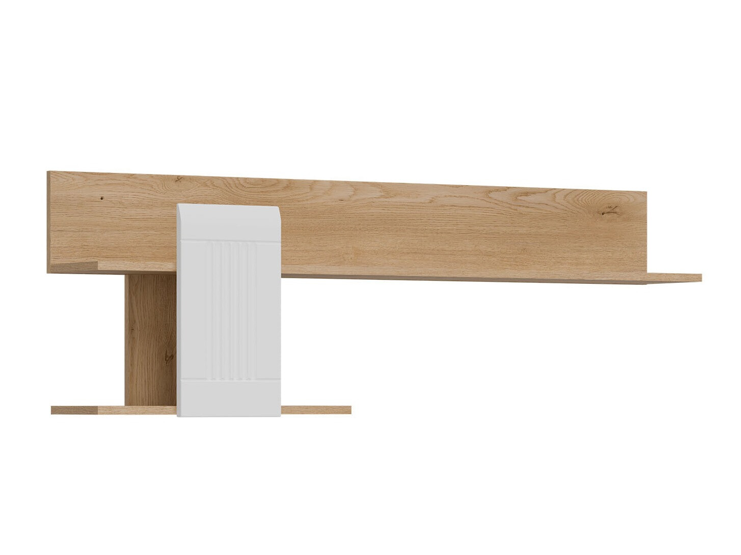 Raft de perete Teselbu 115 (Alb + Stejar)