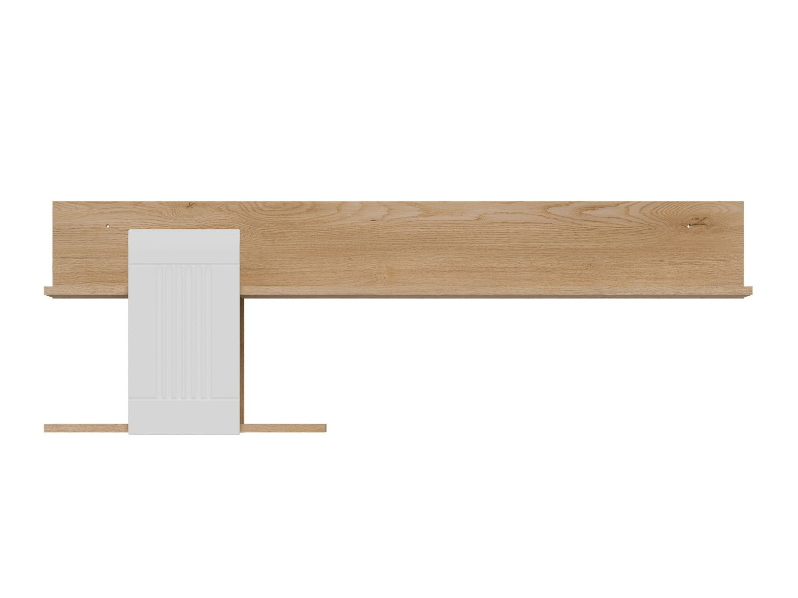 Raft de perete Teselbu 115 (Alb + Stejar)