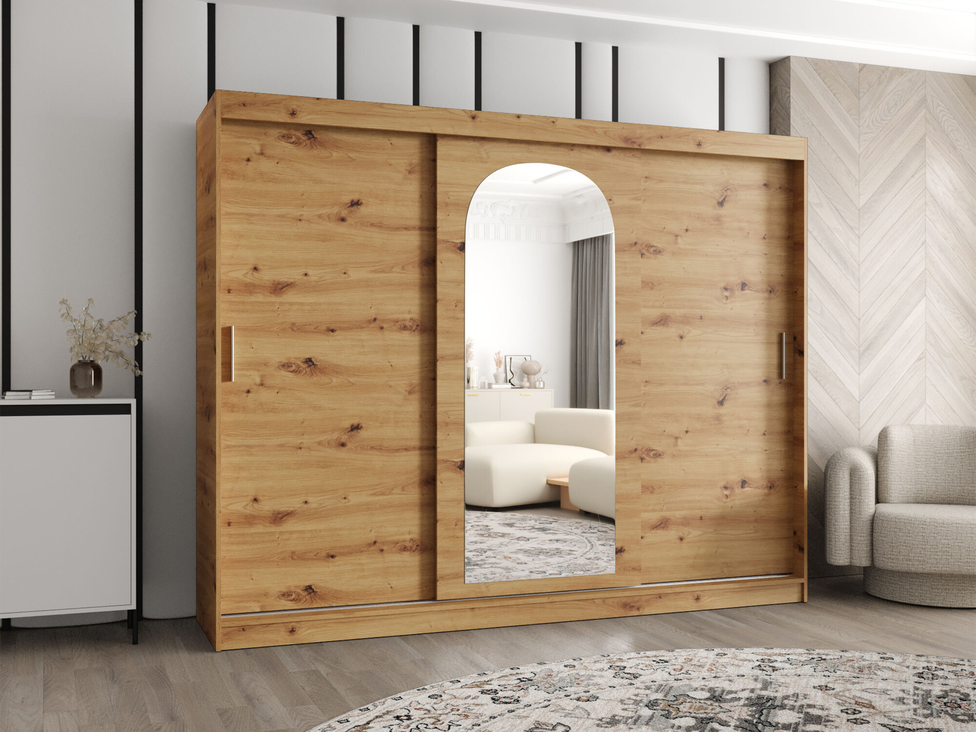 Dulap Hartford 497 (Stejar artizan)