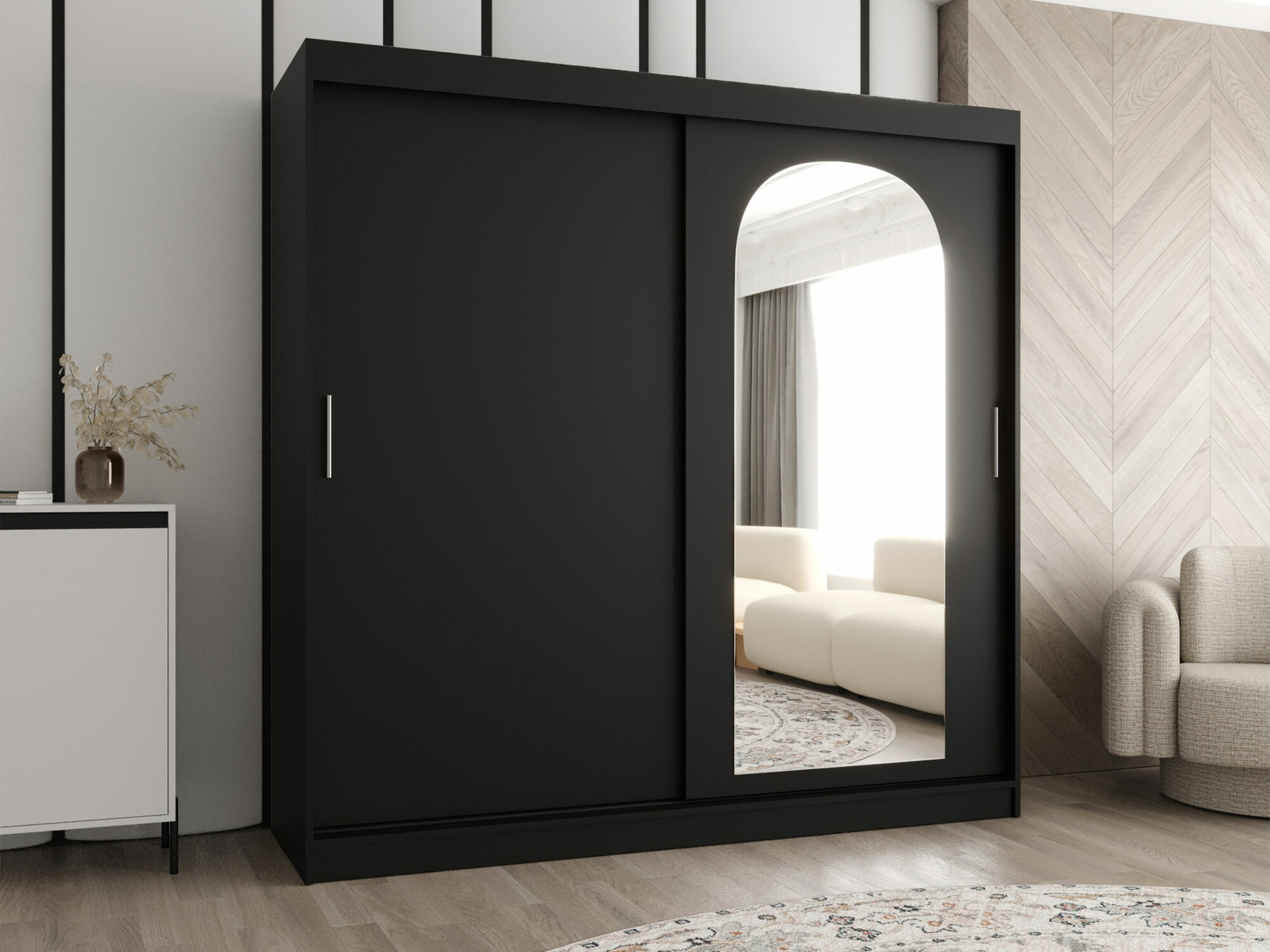 Dulap Hartford 499 (Negru)