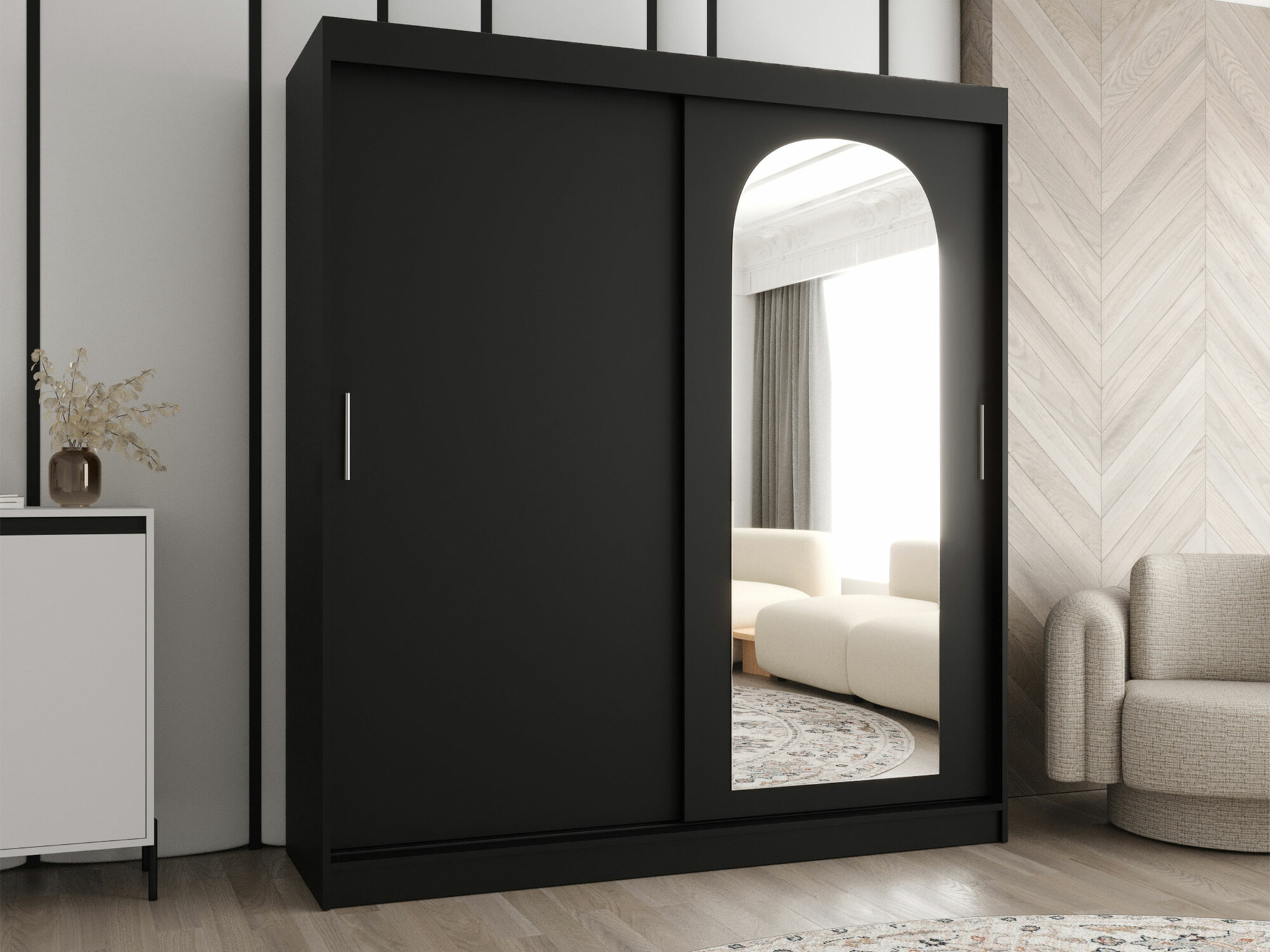 Dulap Hartford 500 (Negru)