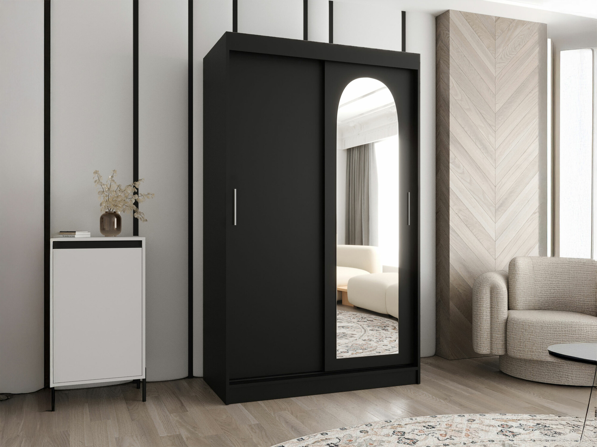 Dulap Hartford 504 (Negru)