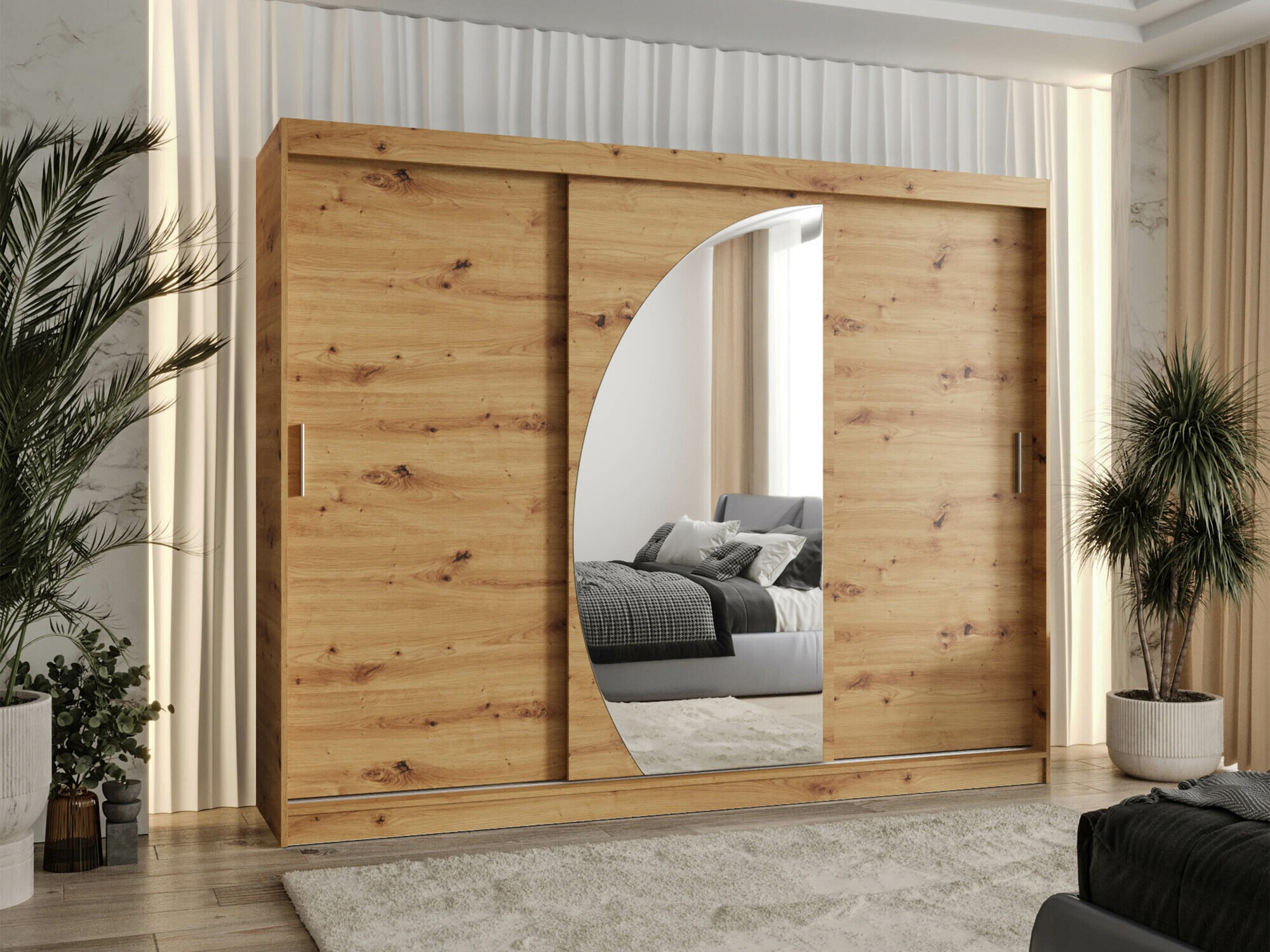 Dulap Hartford 508 (Stejar artizan)