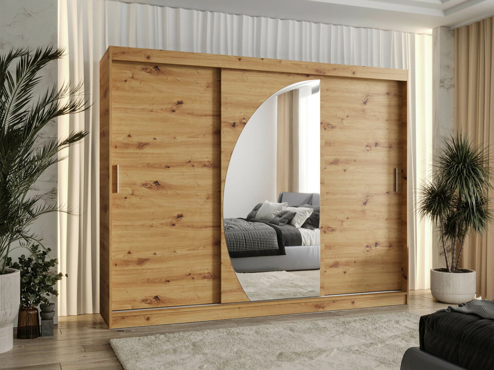 Dulap Hartford 508 (Stejar artizan)