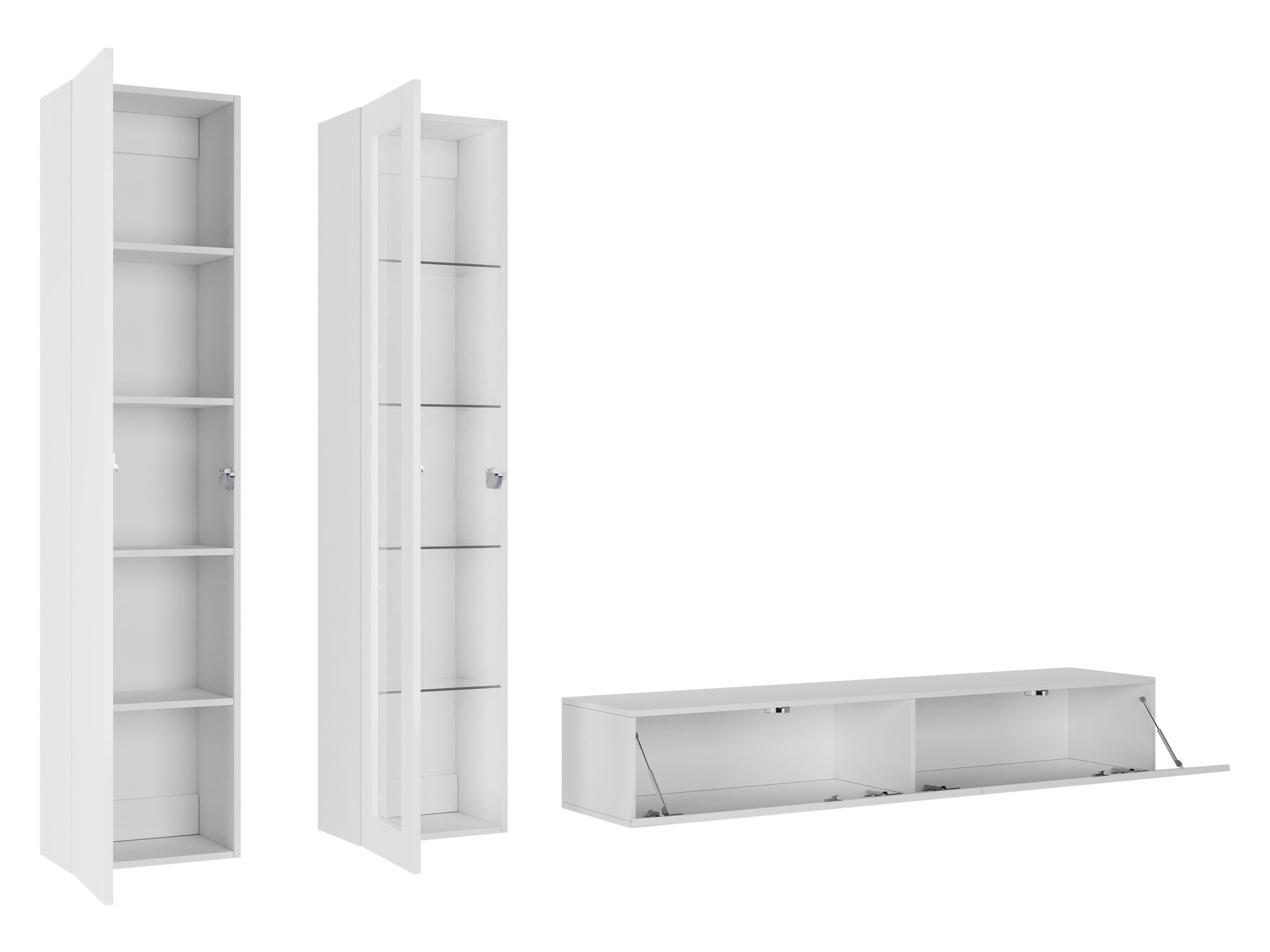 Set de living Vilrin I (Negru + Stejar Wotan)