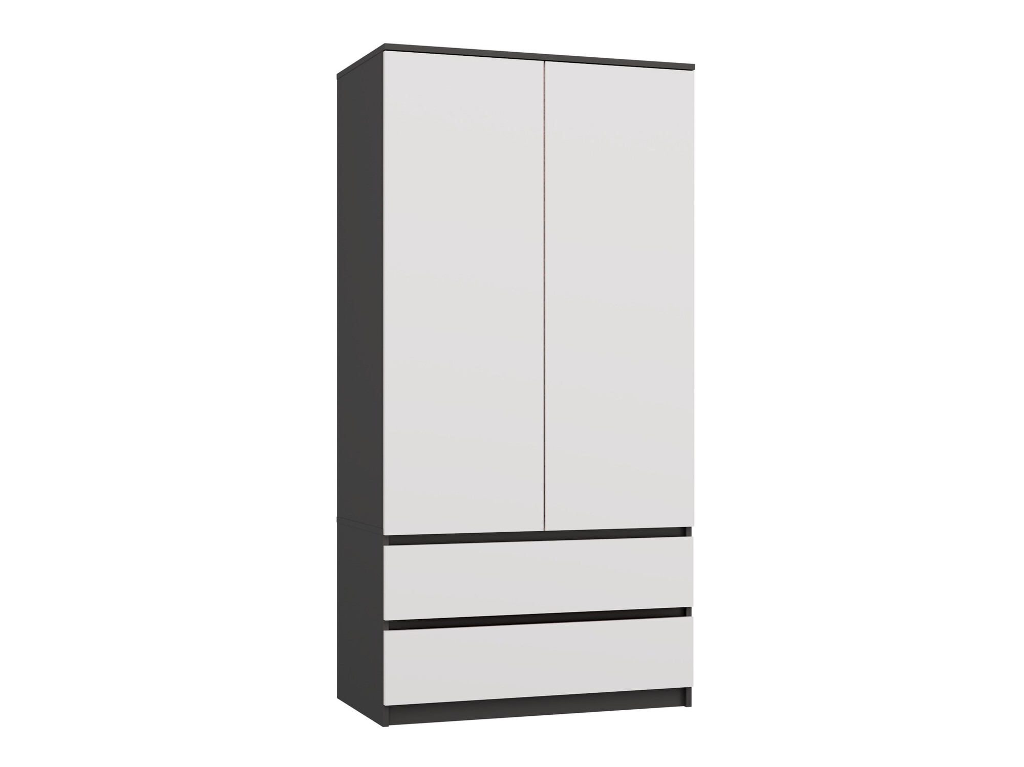 Dulap Elbvelu 116 (Alb + Antracit)