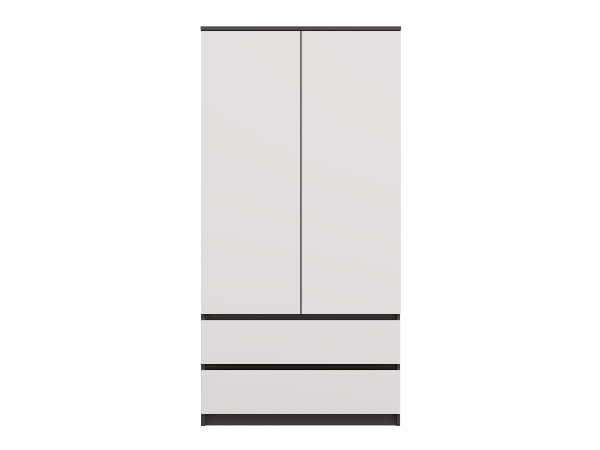Dulap Elbvelu 116 (Alb + Antracit)