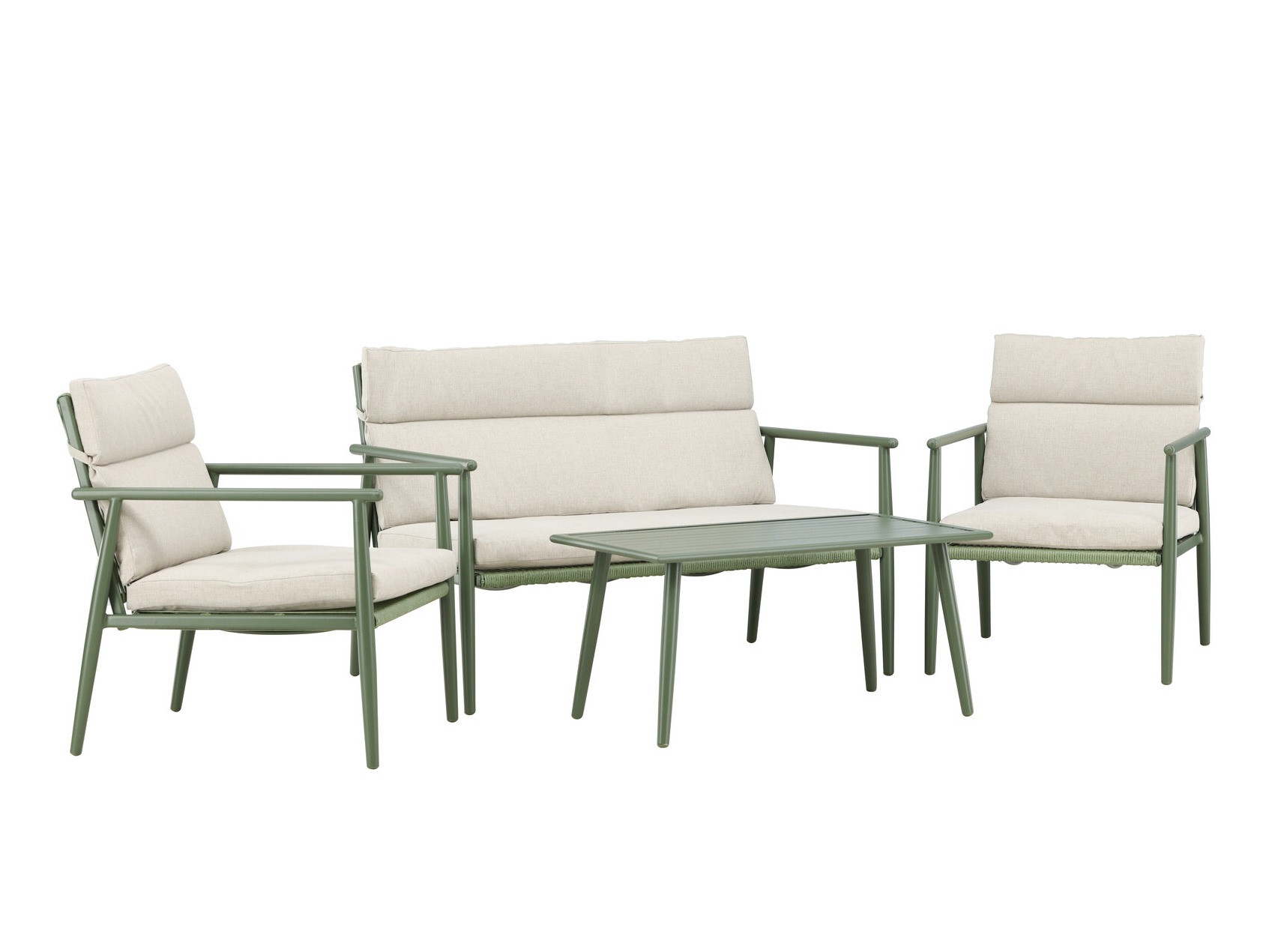 Set mobilier de exterior Dallas 4831 (Verde + Bej)