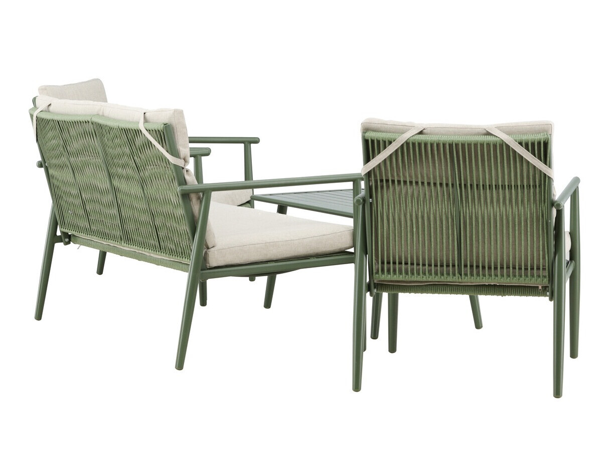 Set mobilier de exterior Dallas 4831 (Verde + Bej)