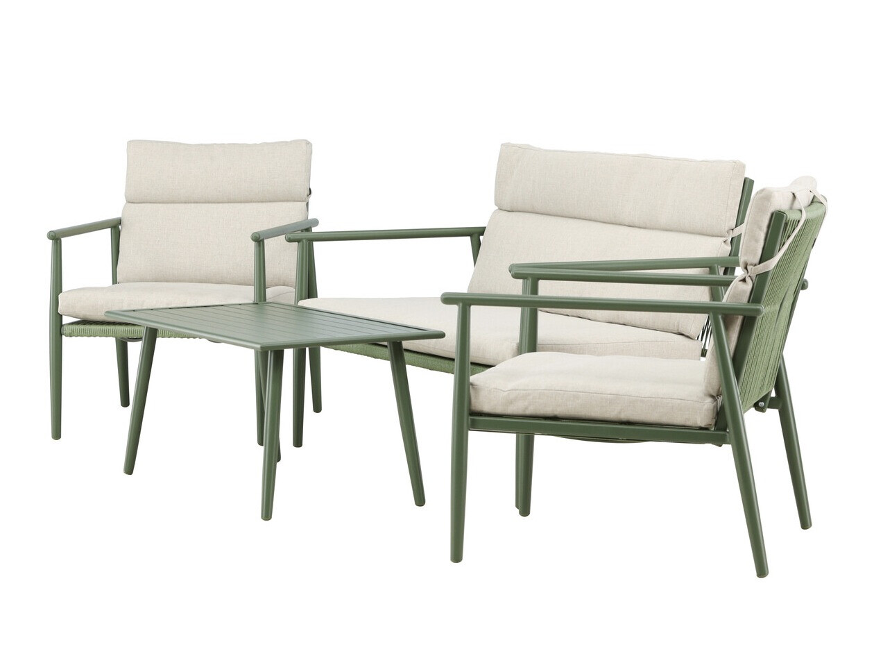 Set mobilier de exterior Dallas 4831 (Verde + Bej)