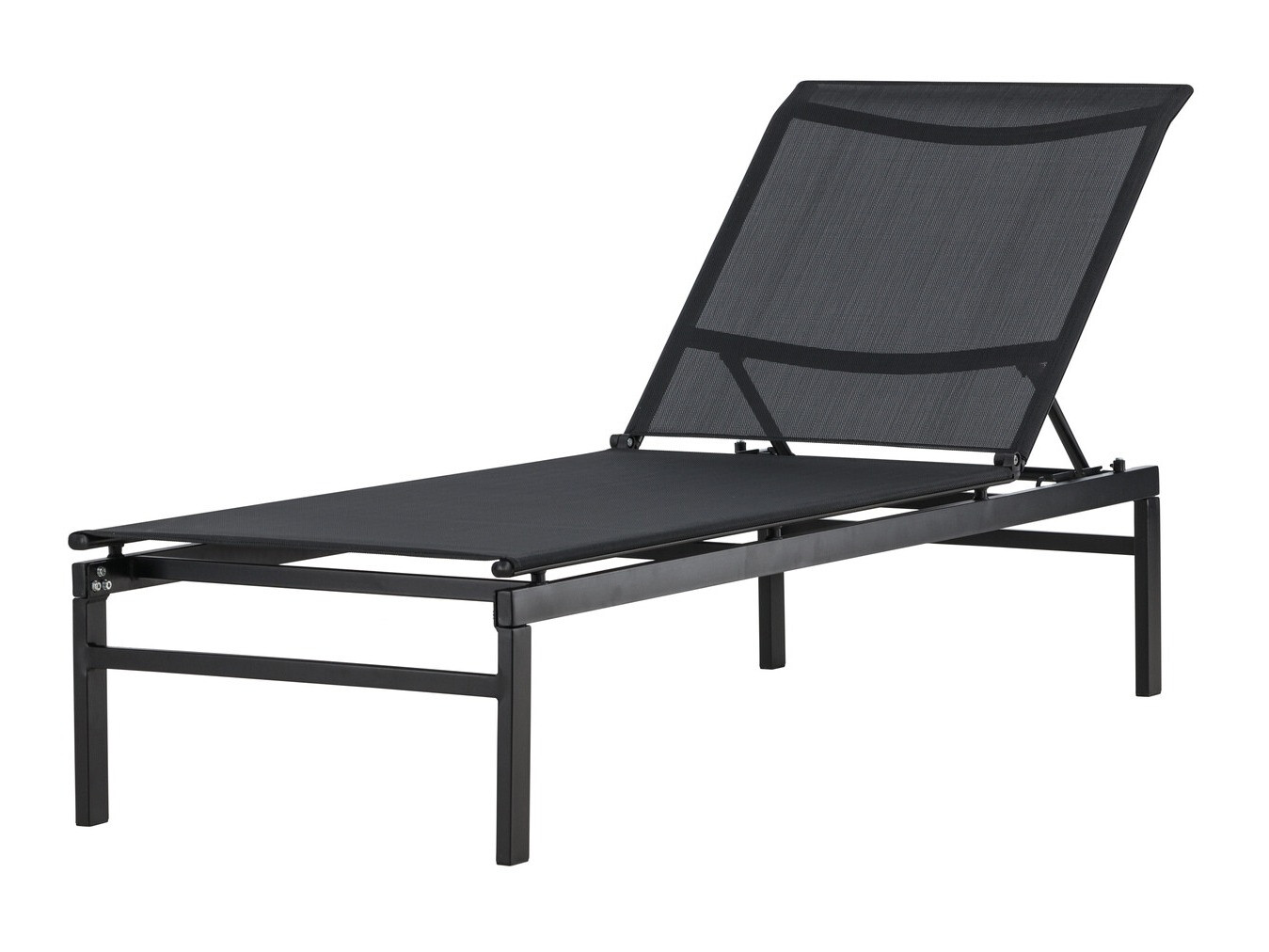 Şezlong Dallas 4834 (Negru)