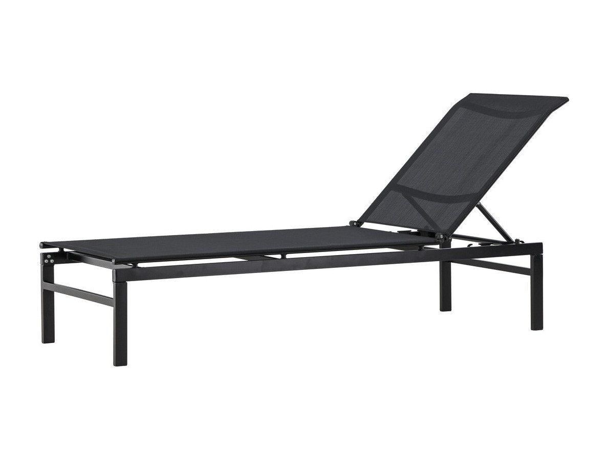 Şezlong Dallas 4834 (Negru)