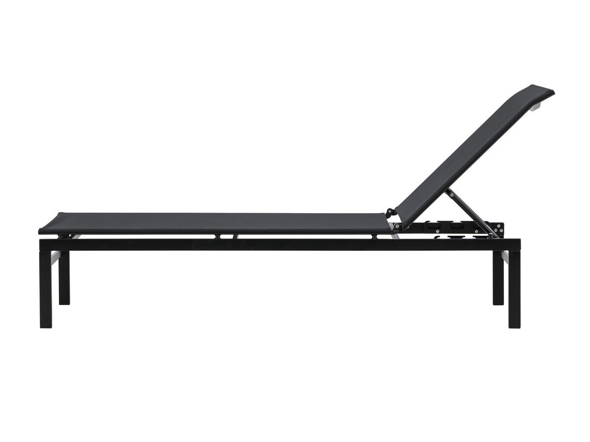 Şezlong Dallas 4834 (Negru)