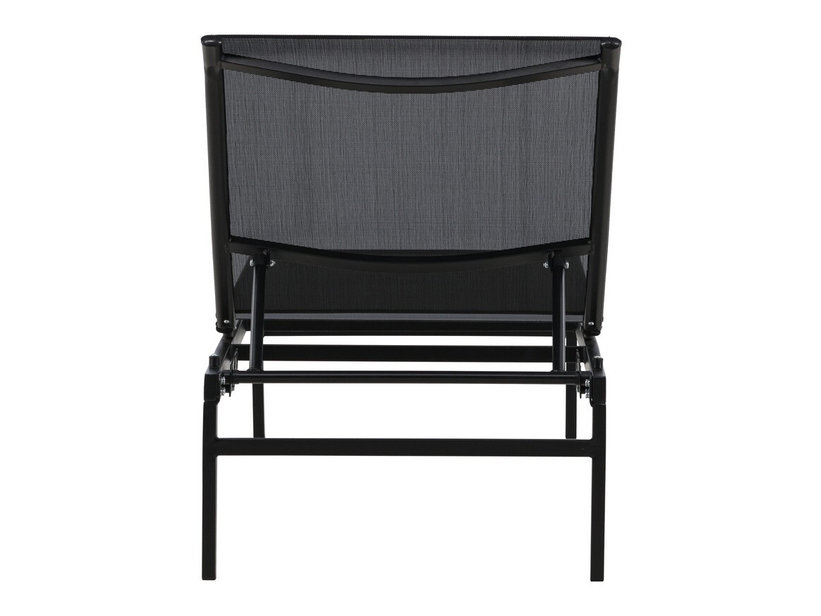 Şezlong Dallas 4834 (Negru)