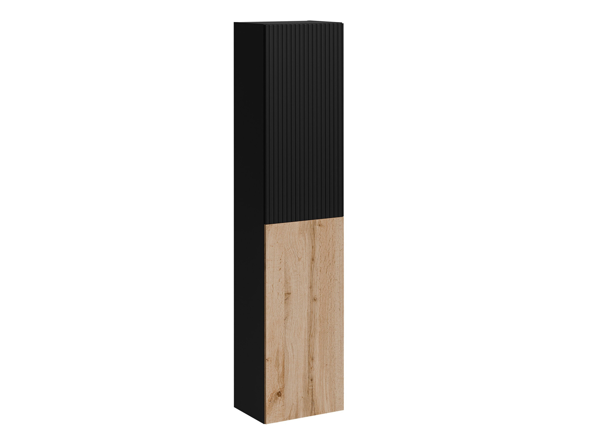Raft de perete Species (Negru + Stejar Wotan)