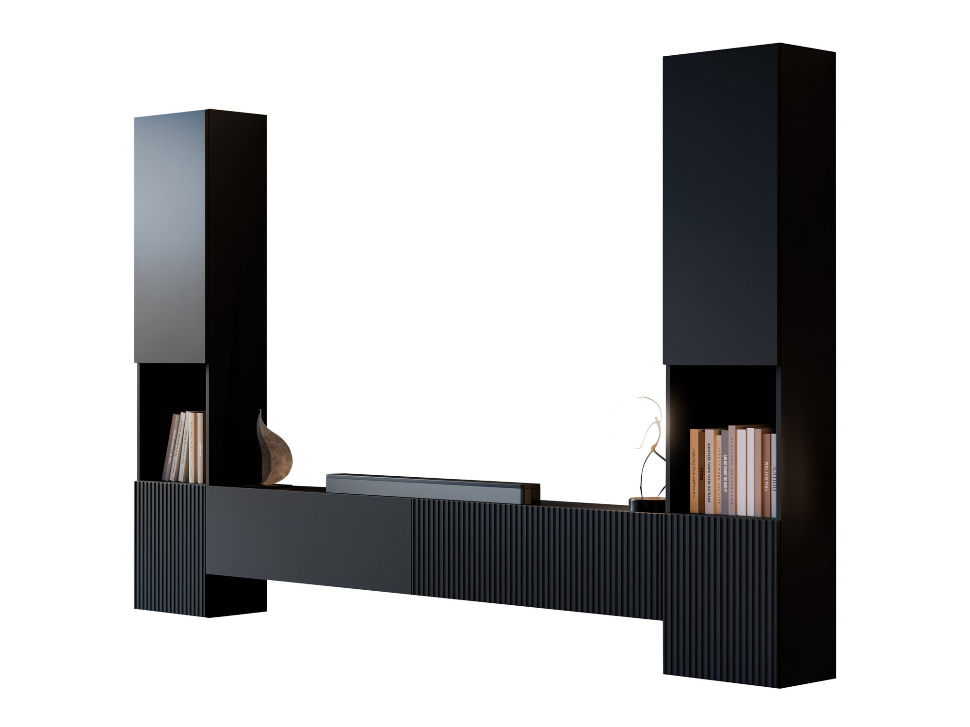 Set de living Species III (Negru)