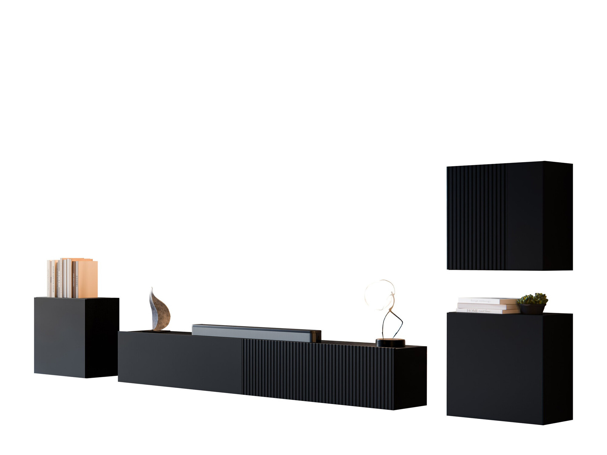 Set de living Species IV (Negru)