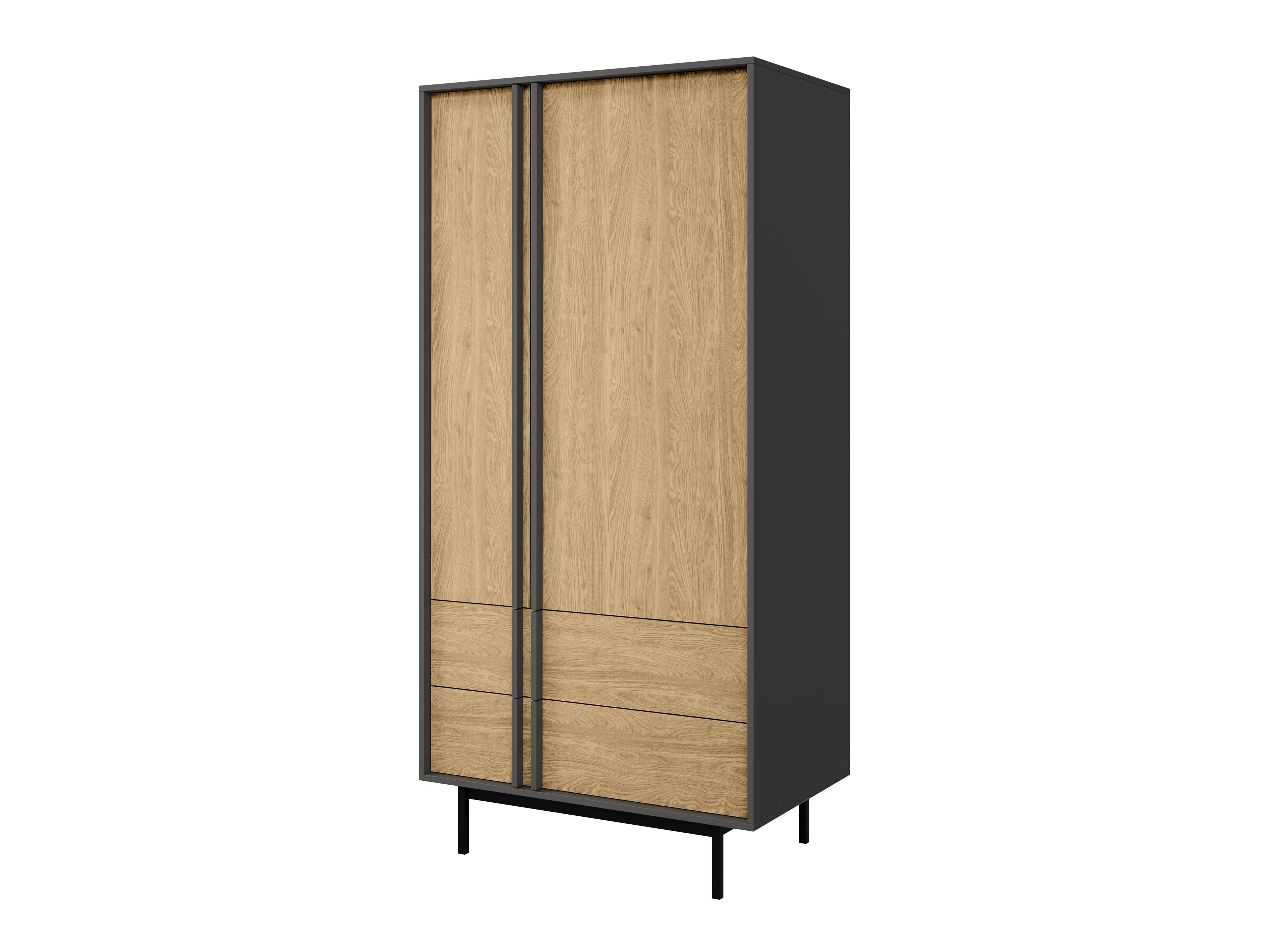 Dulap Levali 100 (Stejar)