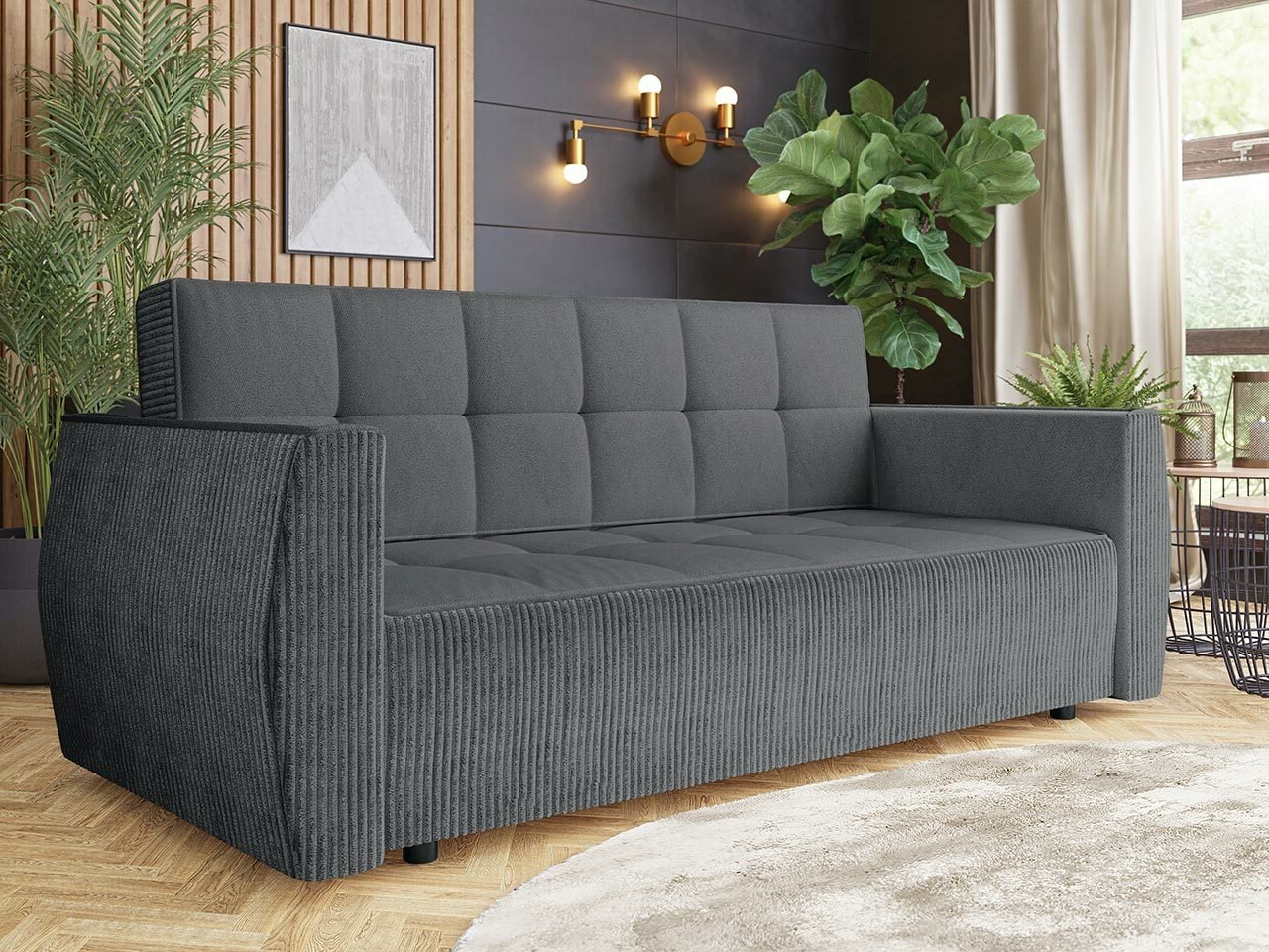 Canapea extensibilă Edinburg 107 (Poso 22 + Kronos 22)