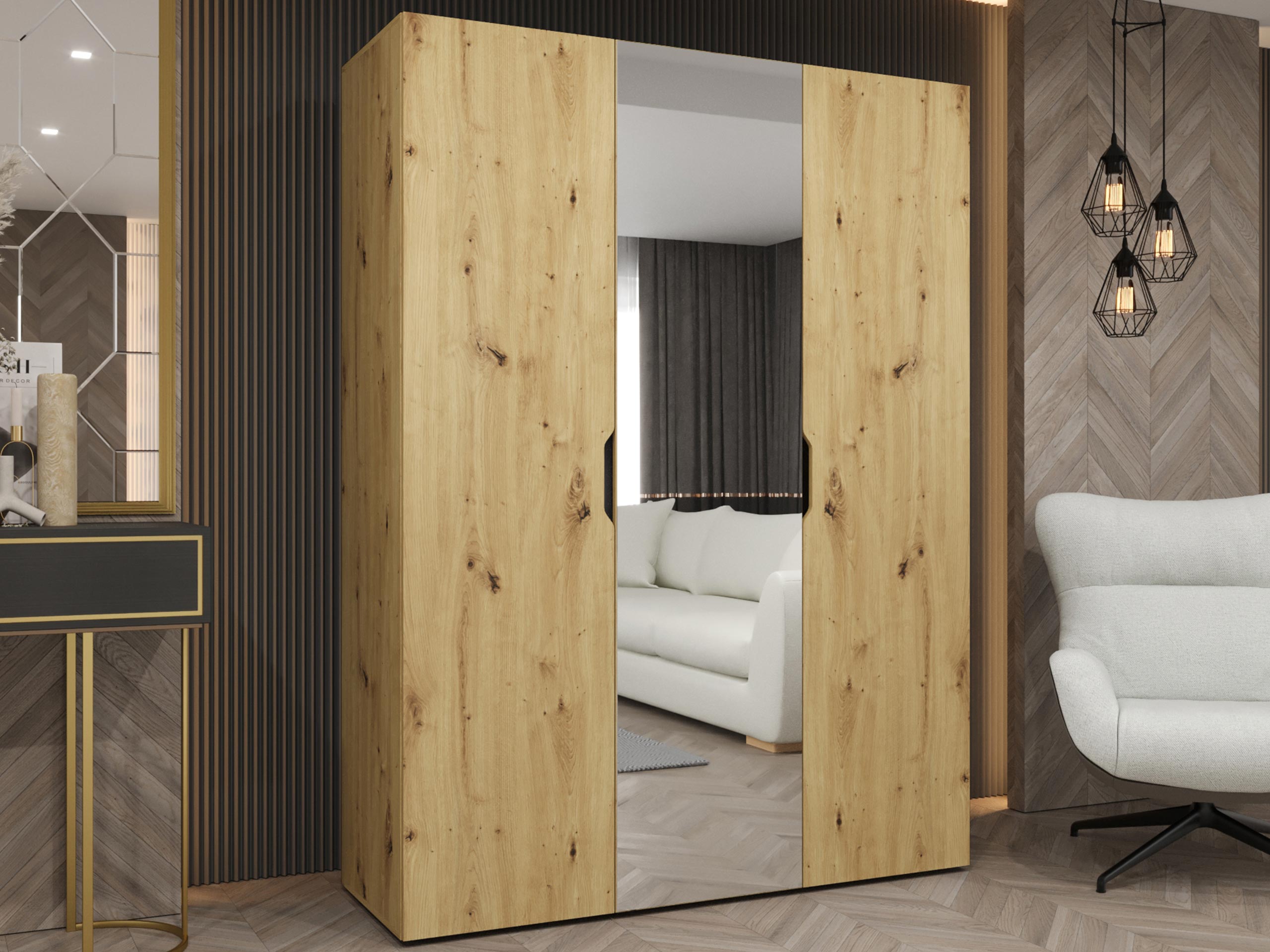 Dulap Hartford 512 (Stejar artizan)