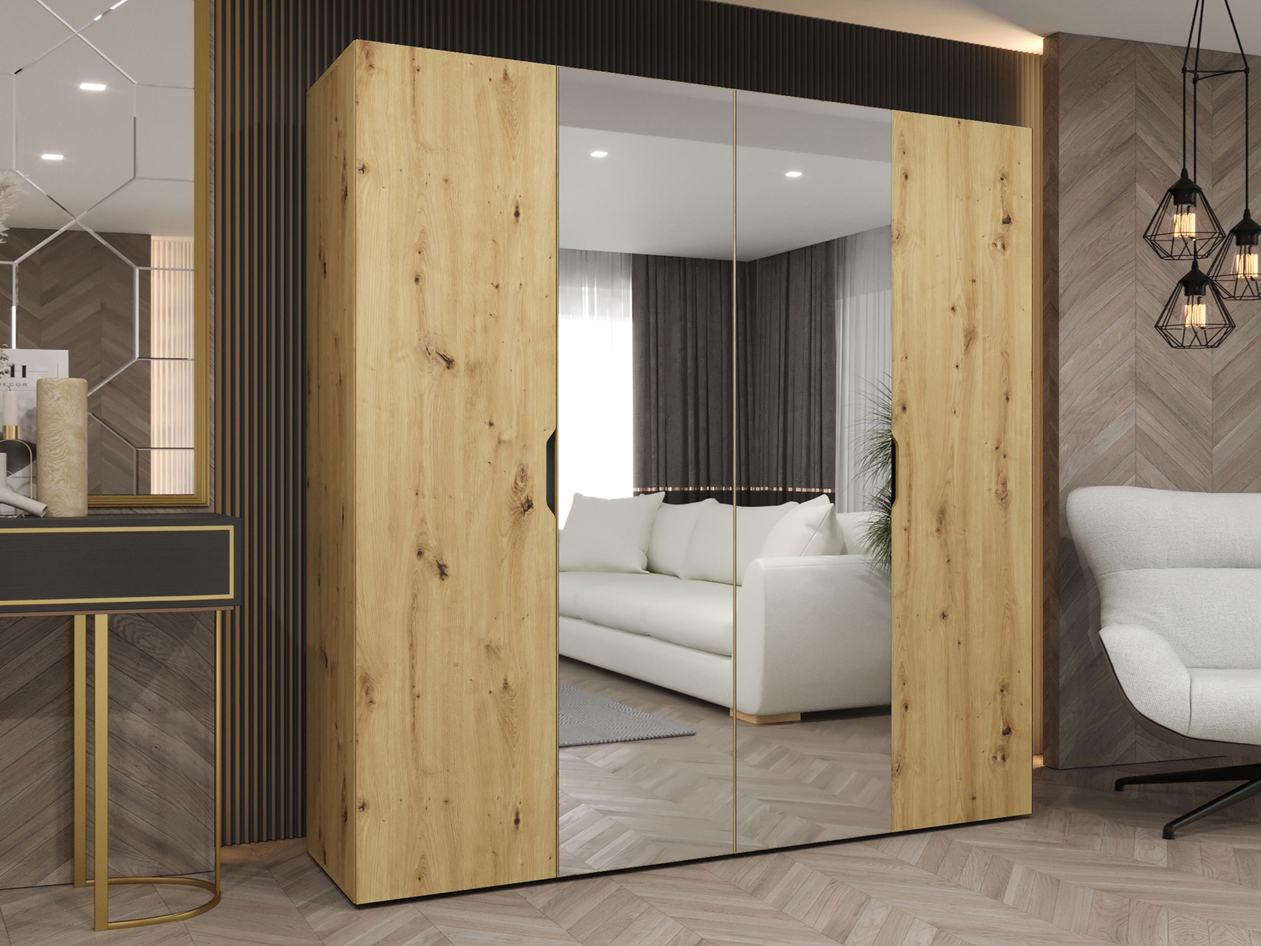 Dulap Hartford 514 (Stejar artizan)