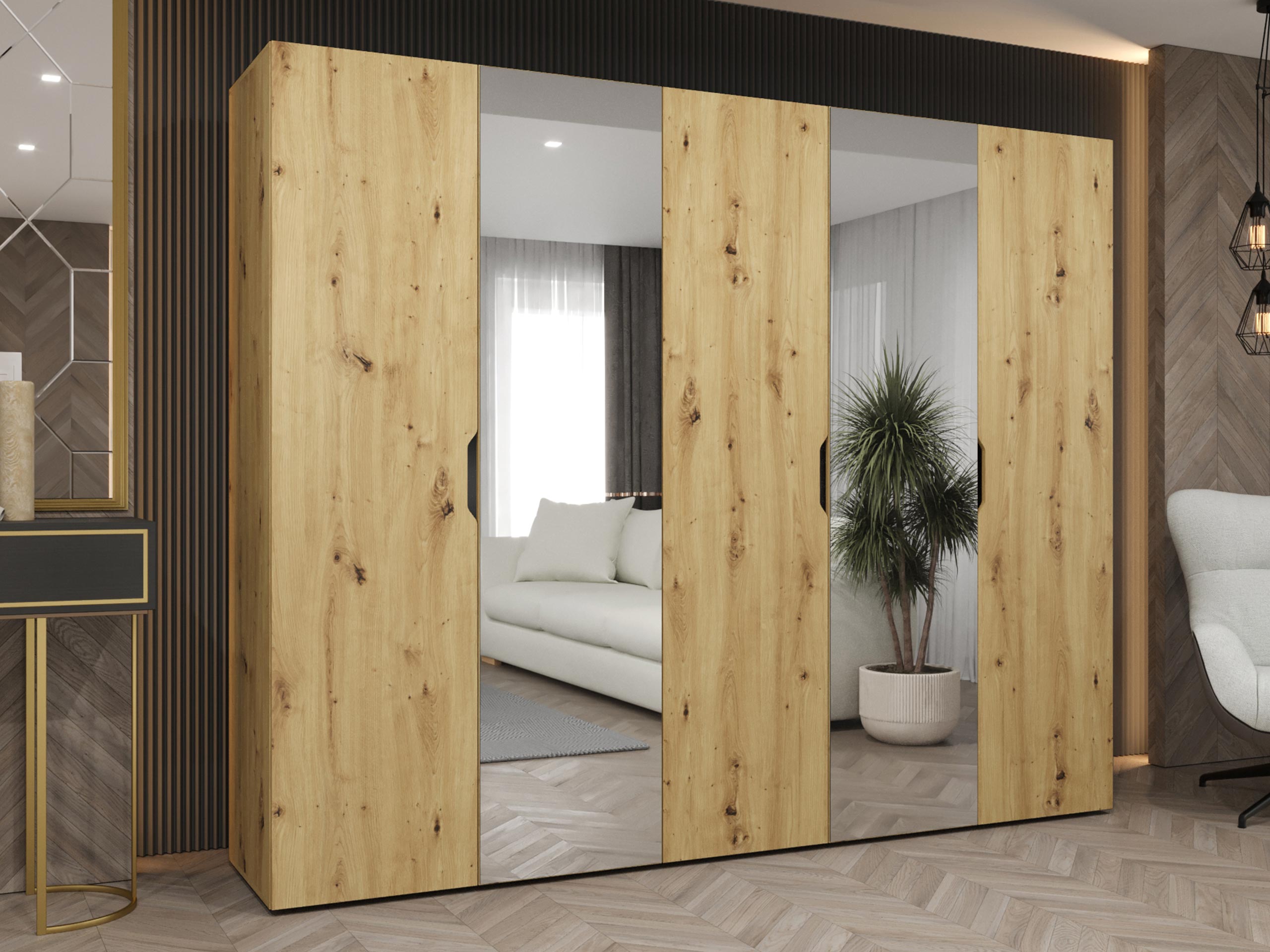 Dulap Hartford 516 (Stejar artizan)